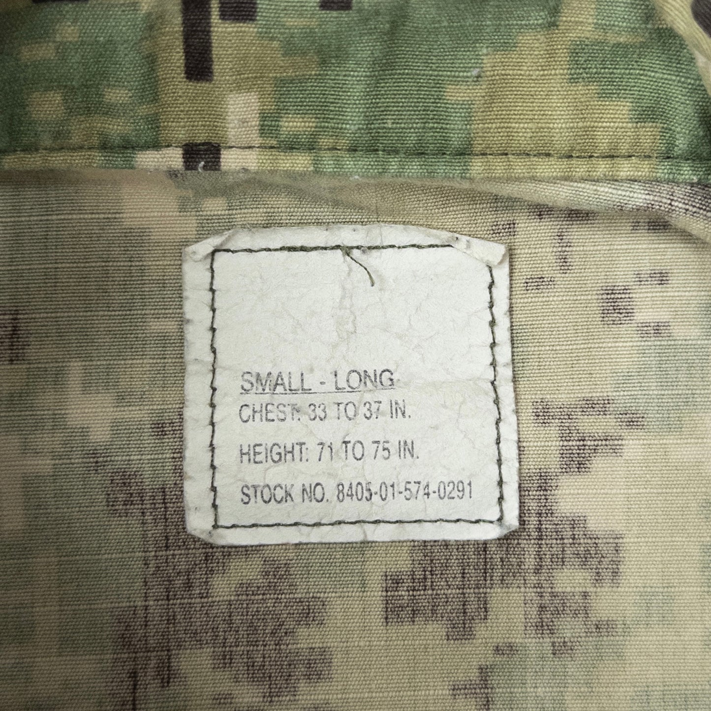 古着卸 現物まとめ売り BDU フィールドジャケット ミリタリー デジタルカモ 10枚セット(メンズM-L) アメリカ軍