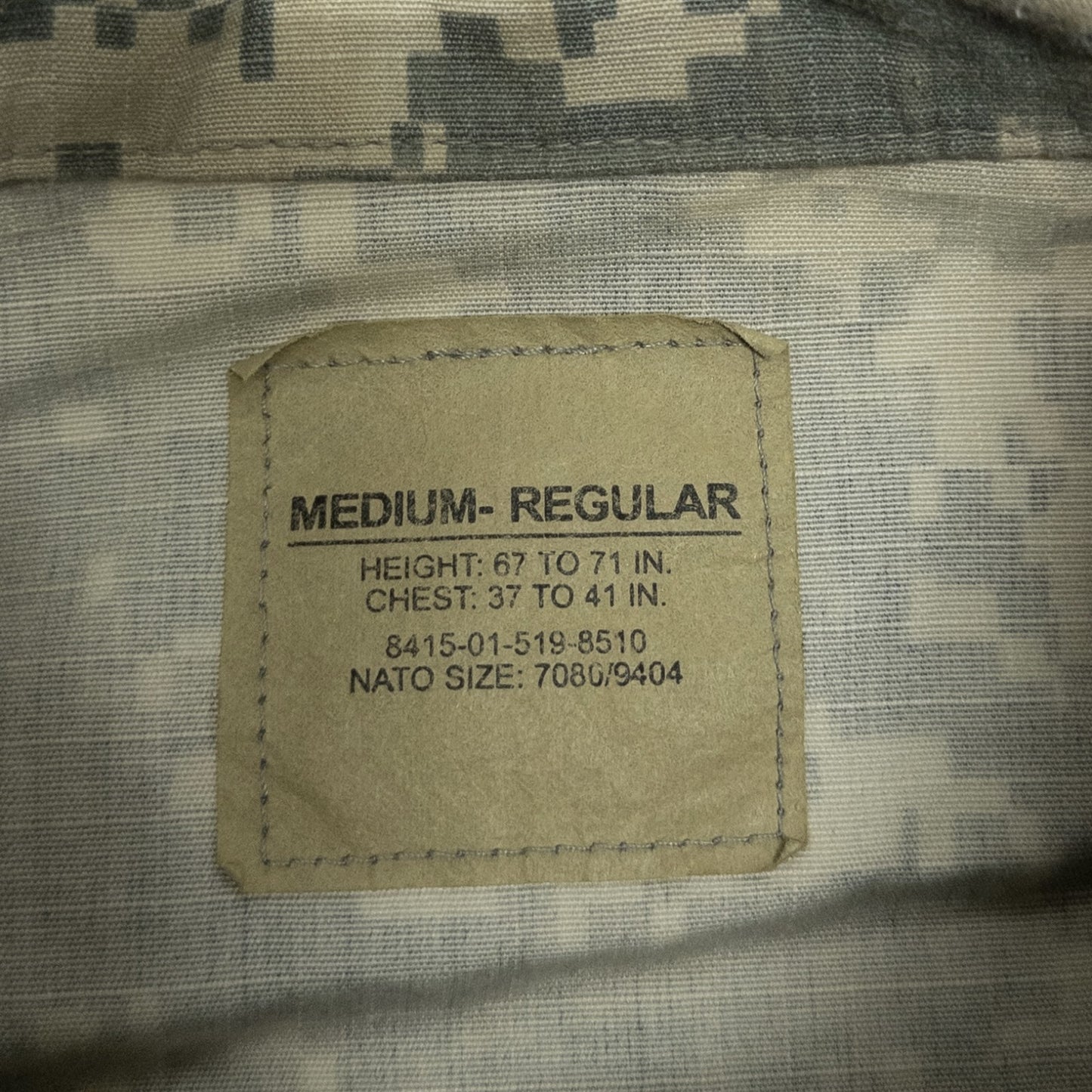 古着卸 現物まとめ売り BDU フィールドジャケット ミリタリー デジタルカモ 10枚セット(メンズM-L) アメリカ軍
