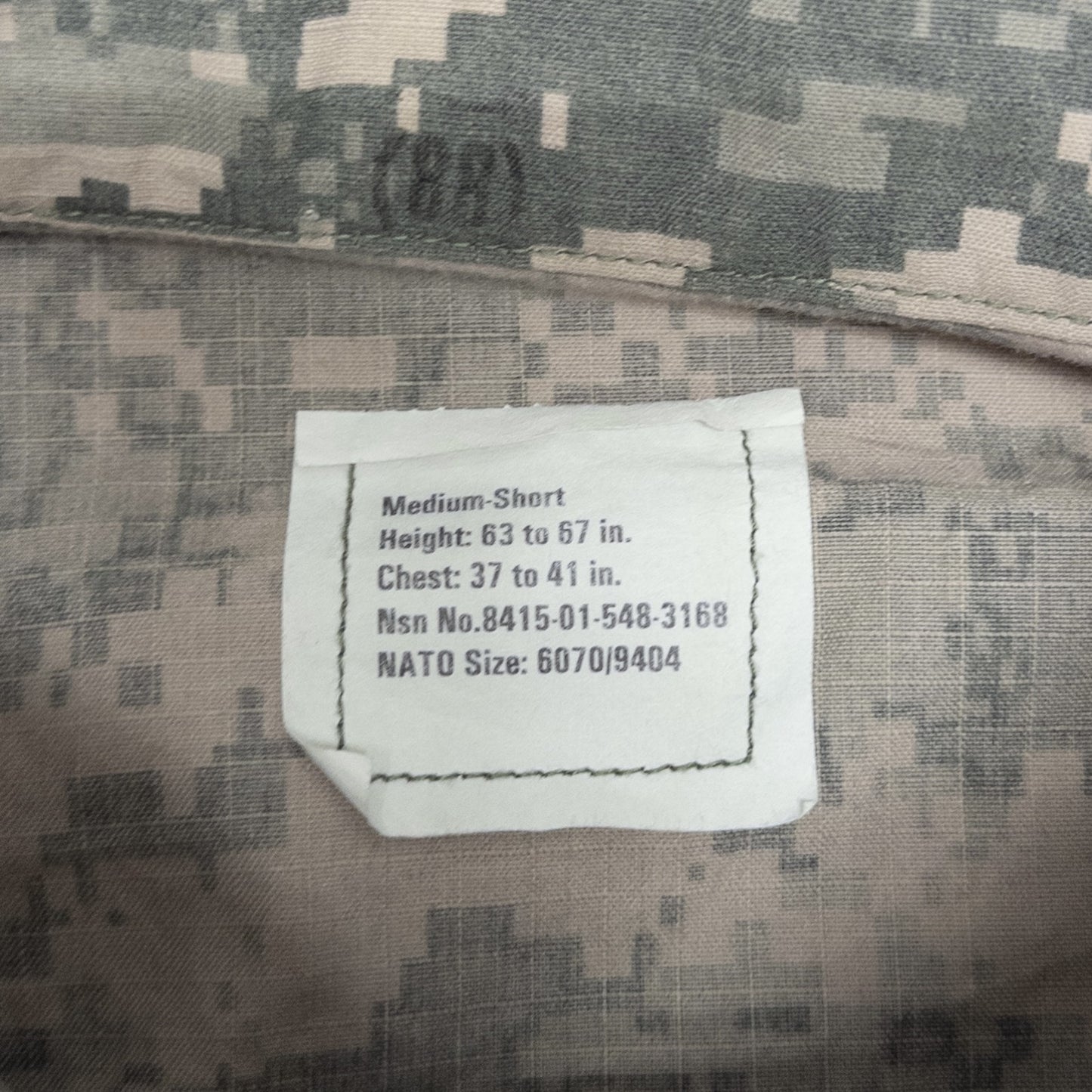 古着卸 現物まとめ売り BDU フィールドジャケット ミリタリー デジタルカモ 10枚セット(メンズM-L) アメリカ軍