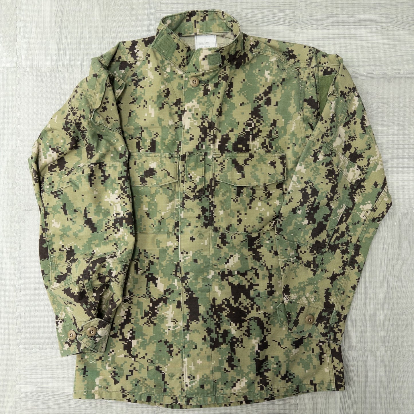 古着卸 現物まとめ売り BDU フィールドジャケット ミリタリー デジタルカモ 10枚セット(メンズM-L) アメリカ軍