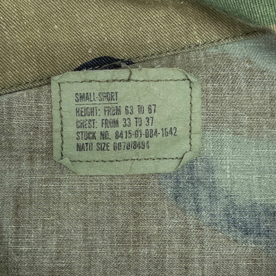 古着卸 現物まとめ売り 洗濯済み BDU フィールドジャケット ミリタリー 迷彩 カモ 10枚セット(S-XL) アメリカ軍