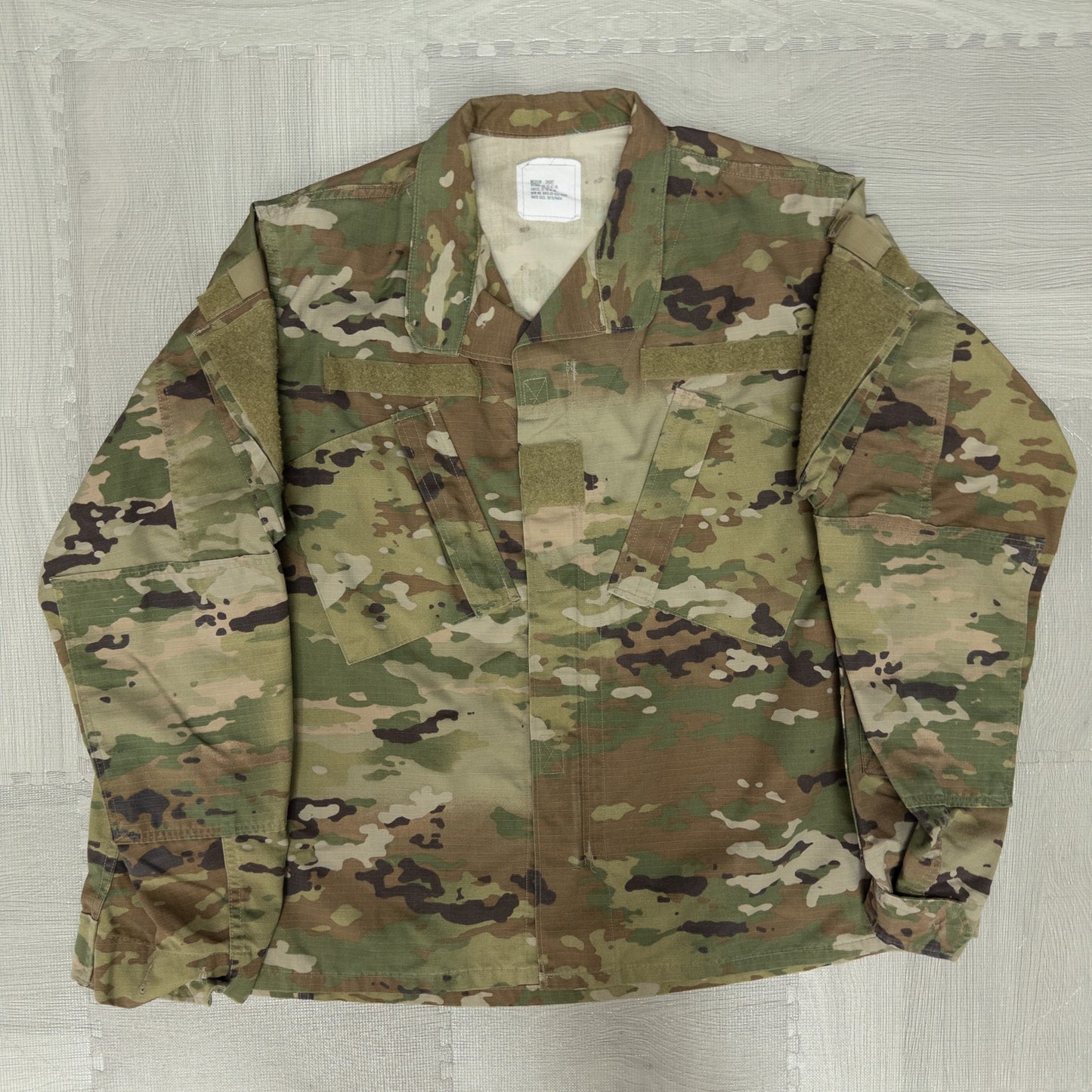 古着卸 現物まとめ売り 洗濯済み BDU フィールドジャケット ミリタリー 迷彩 カモ 10枚セット(S-XL) アメリカ軍