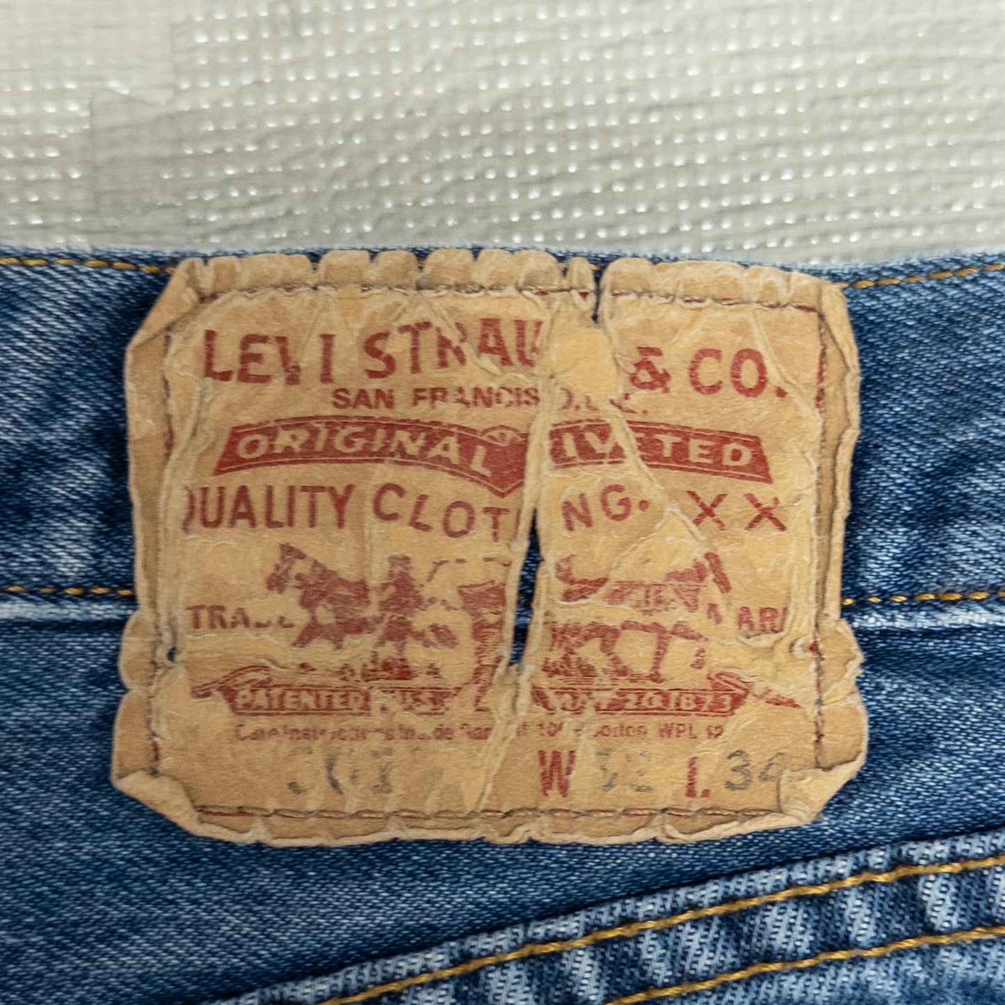 古着卸 現物まとめ売り 洗濯済み 00s Levi’s リーバイス ダメージジーンズ デニムパンツ 12本 セット(M-XL)