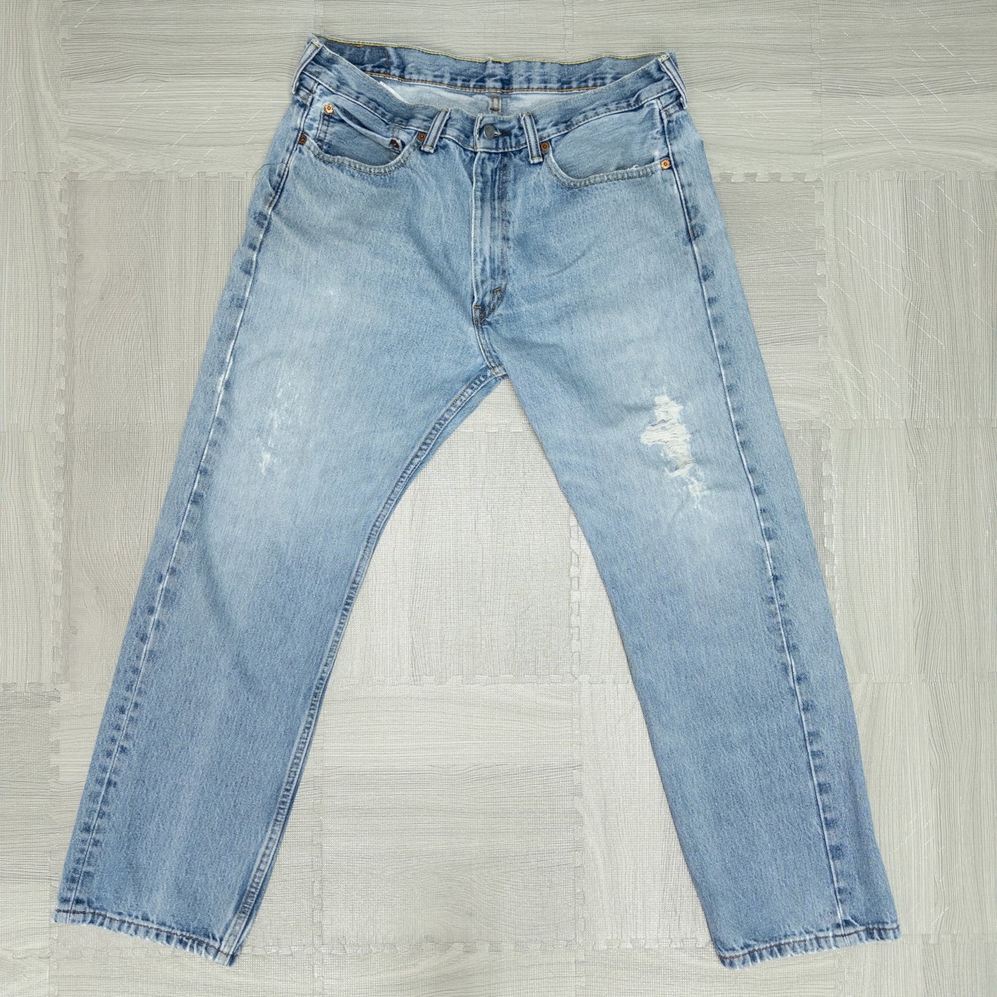 古着卸 現物まとめ売り 洗濯済み 00s Levi’s リーバイス ダメージジーンズ デニムパンツ 12本 セット(M-XL)