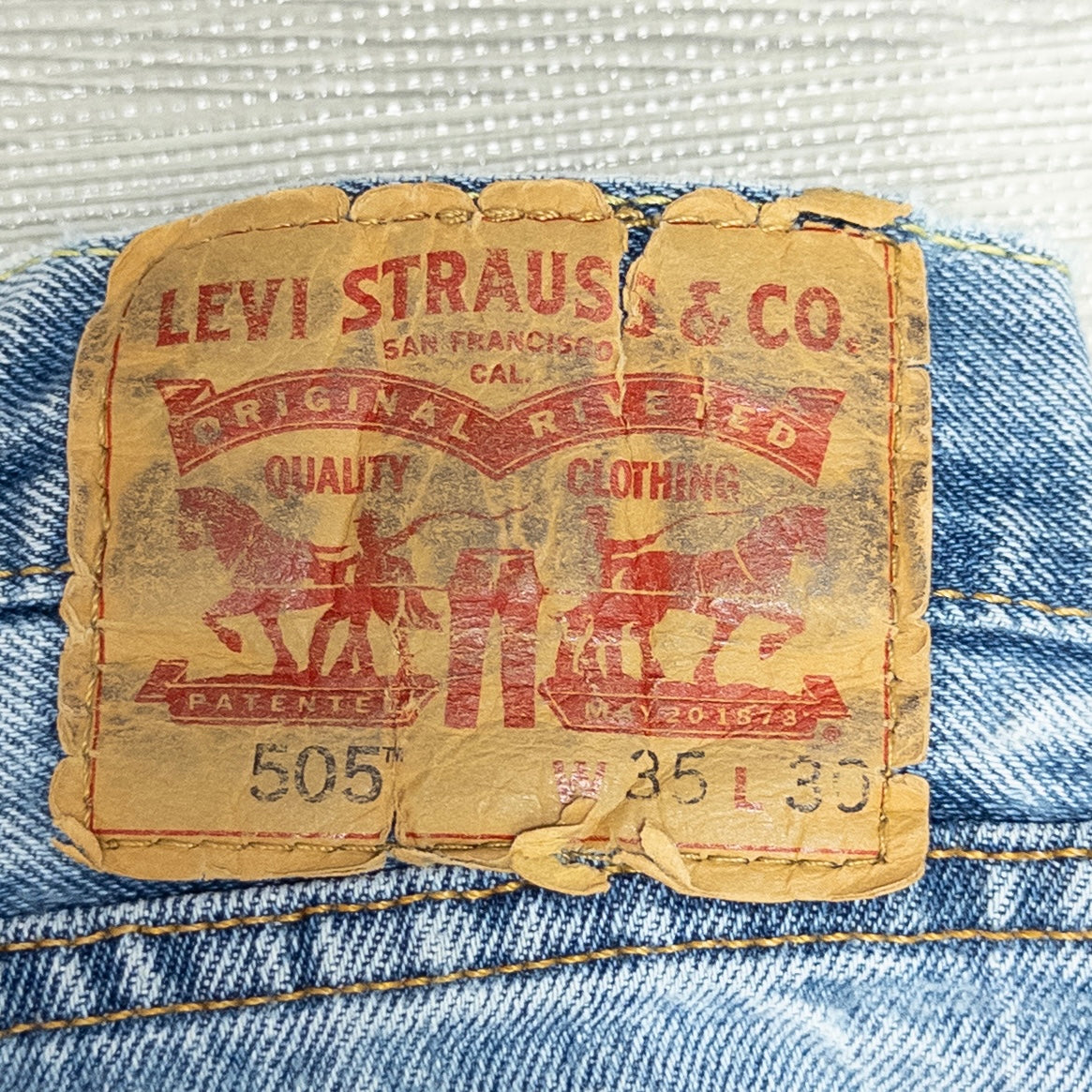 古着卸 現物まとめ売り 洗濯済み 00s Levi’s リーバイス ダメージジーンズ デニムパンツ 12本 セット(M-XL)