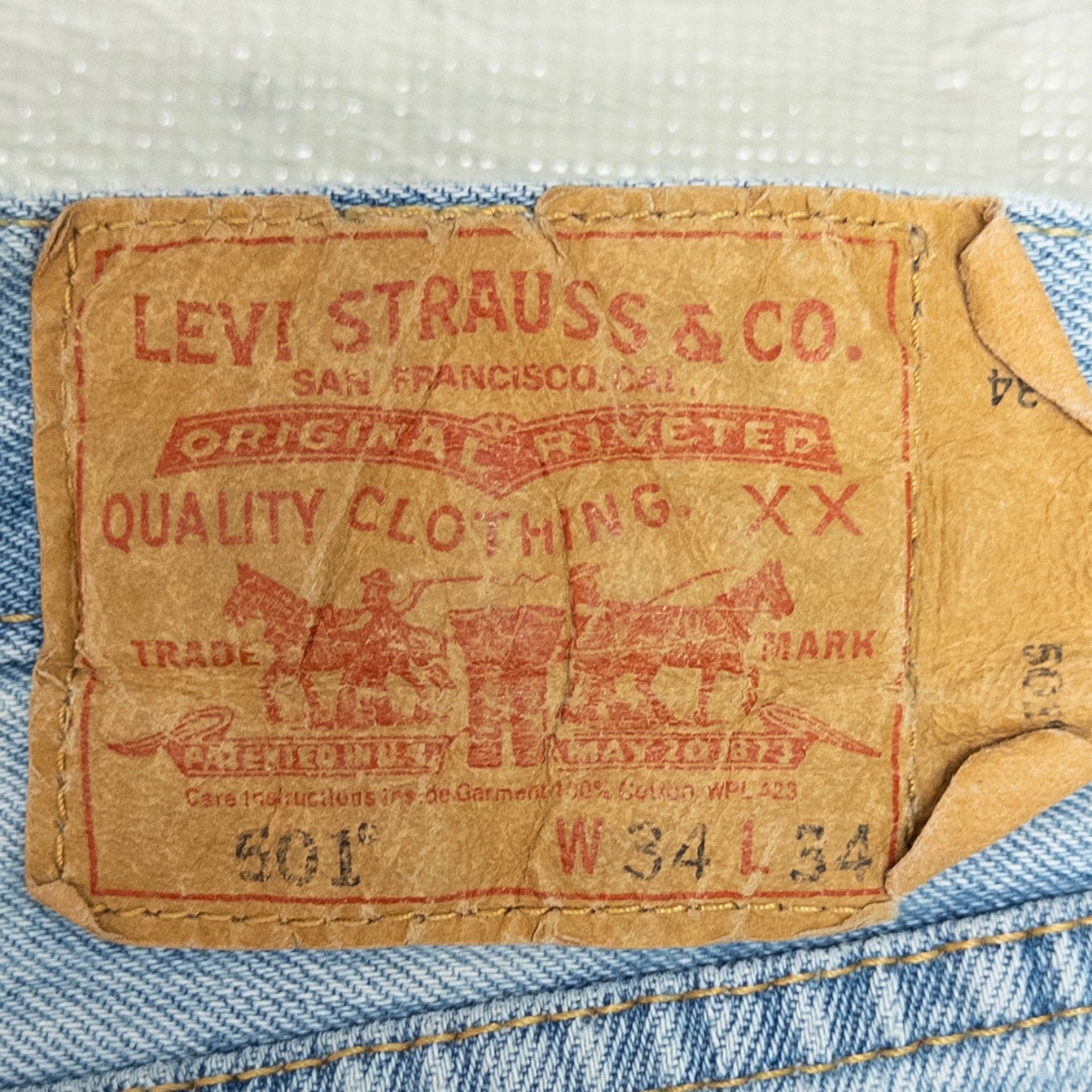 古着卸 現物まとめ売り 洗濯済み 00s Levi’s リーバイス ダメージジーンズ デニムパンツ 12本 セット(M-XL)