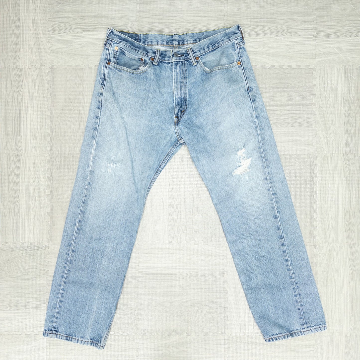古着卸 現物まとめ売り 洗濯済み 00s Levi’s リーバイス ダメージジーンズ デニムパンツ 12本 セット(M-XL)