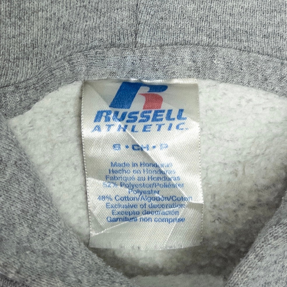 古着卸 現物まとめ売り 洗濯済み RUSSELL ラッセル プリントパーカー メンズ(S-L)