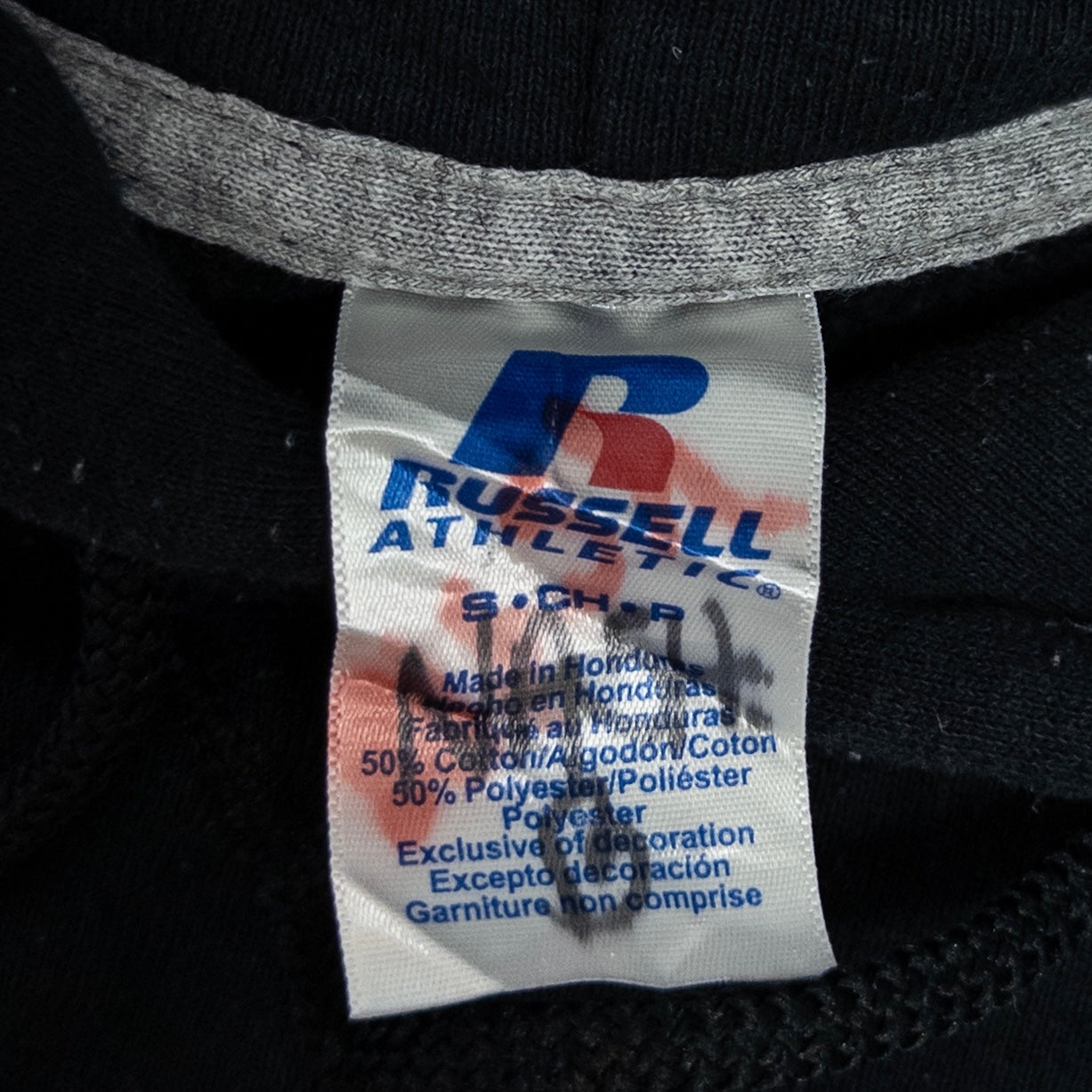 古着卸 現物まとめ売り 洗濯済み RUSSELL ラッセル プリントパーカー メンズ(S-L)