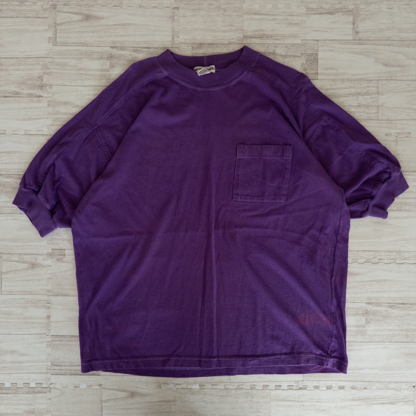 古着卸 現物まとめ売り 洗濯済み 90s 無地 ポケット付き 半袖Tシャツ シングルステッチ 13枚セット (S-XL)