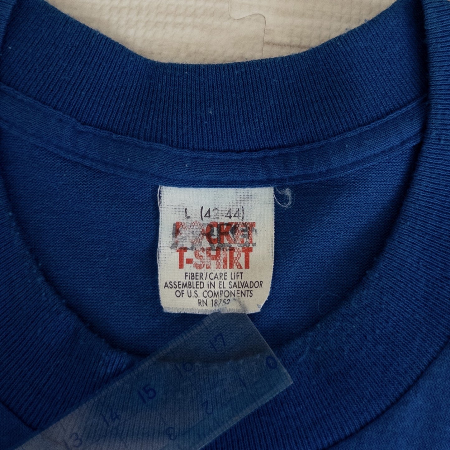 古着卸 現物まとめ売り 洗濯済み 90s 無地 ポケット付き 半袖Tシャツ シングルステッチ 13枚セット (S-XL)