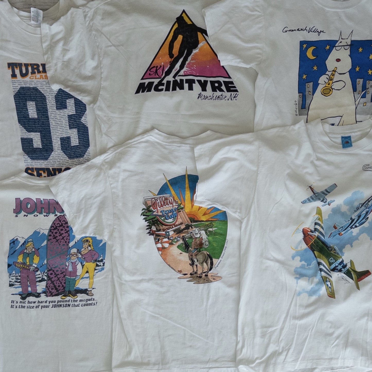古着卸 現物まとめ売り 洗濯済み 90s USA製 ホワイト 白 半袖Tシャツ シングルステッチ 30枚セット(M-XXL)
