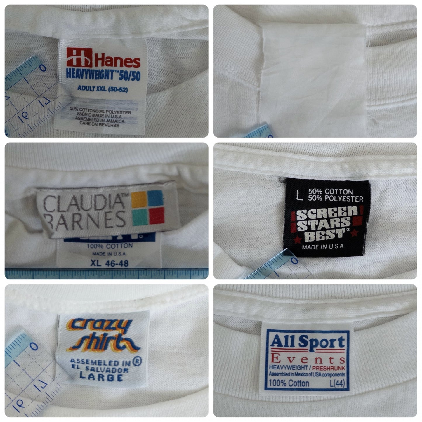 古着卸 現物まとめ売り 洗濯済み 90s USA製 ホワイト 白 半袖Tシャツ シングルステッチ 30枚セット(M-XXL)
