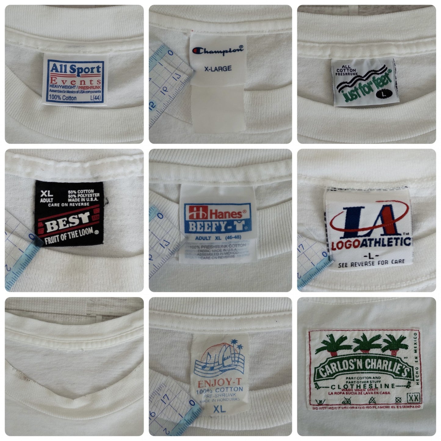 古着卸 現物まとめ売り 洗濯済み 90s USA製 ホワイト 白 半袖Tシャツ シングルステッチ 30枚セット(M-XXL)