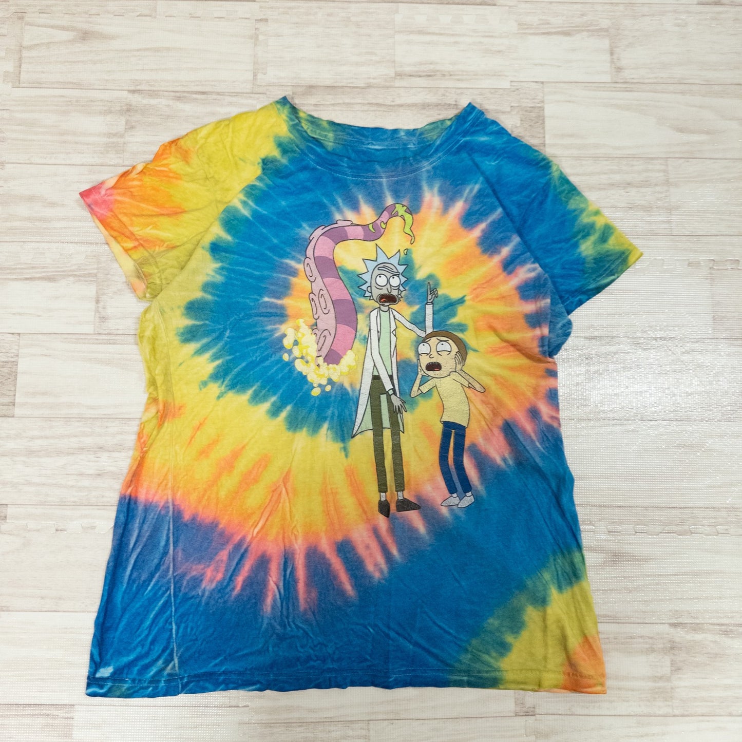 古着卸 現物まとめ売り 洗濯済み タイダイ 半袖Tシャツ 12枚セット(S-XXL)