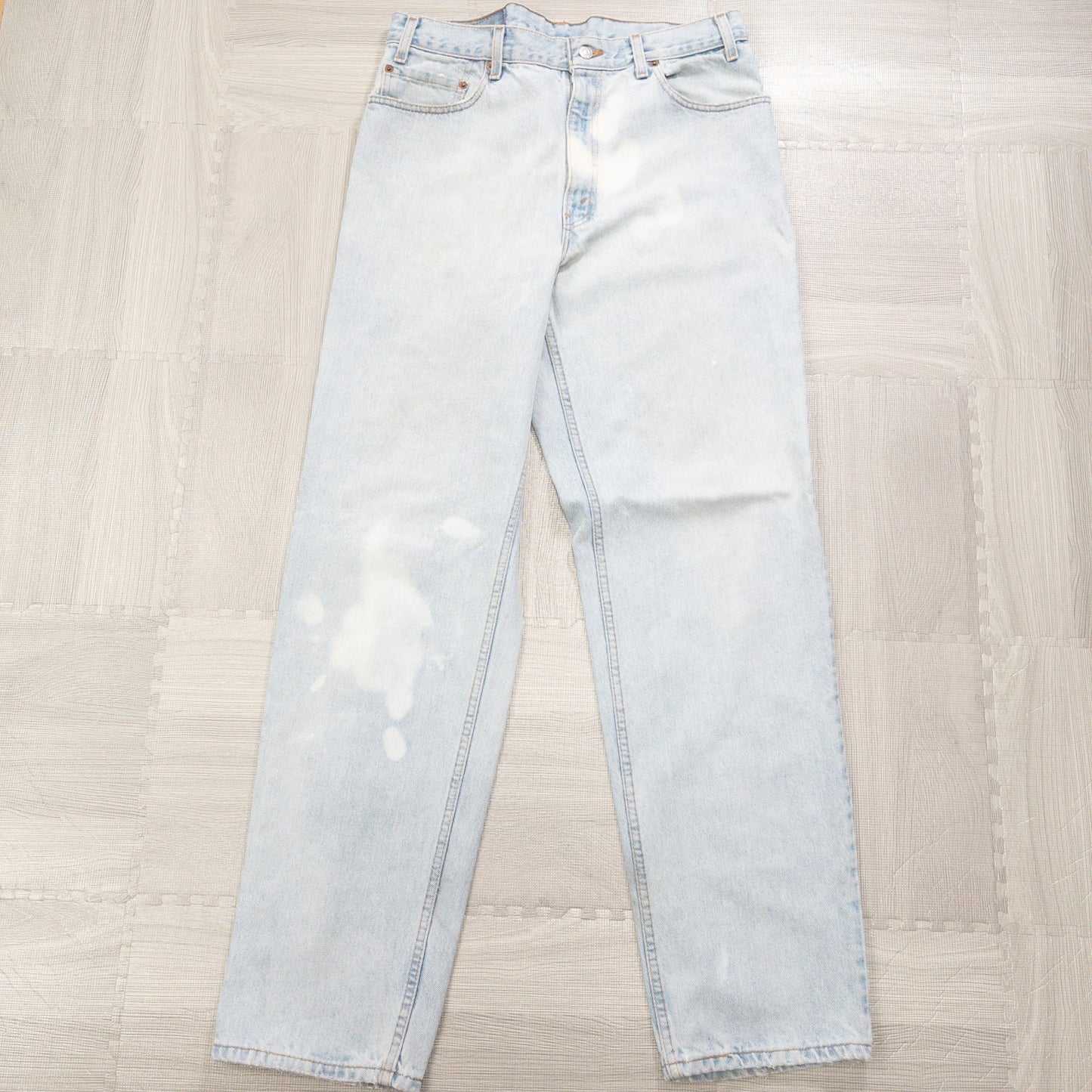 古着卸 現物まとめ売り 洗濯済み 90s リーバイス550 ダメージ デニムパンツ 5本セット (W36-W38)