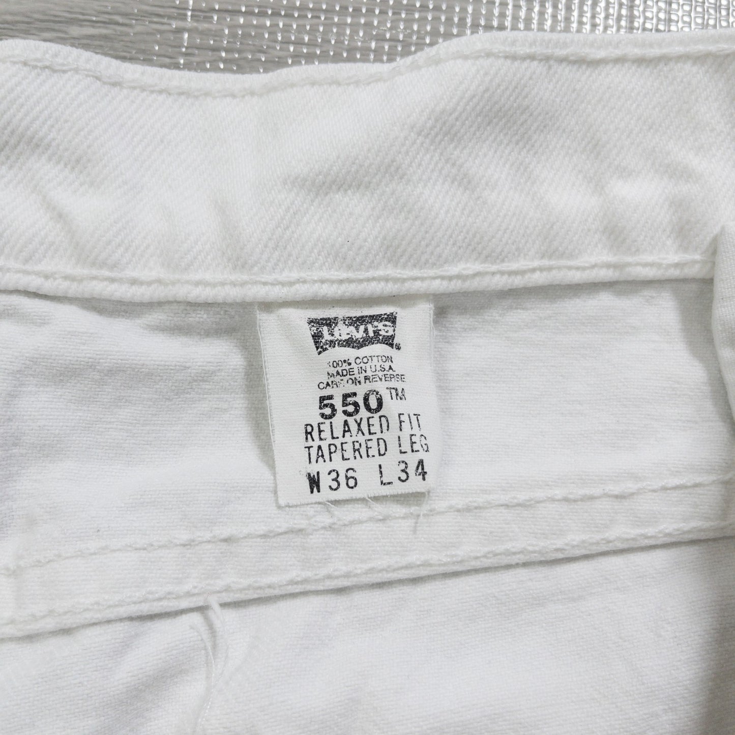 古着卸 現物まとめ売り 洗濯済み 90s リーバイス550 ダメージ デニムパンツ 5本セット (W36-W38)