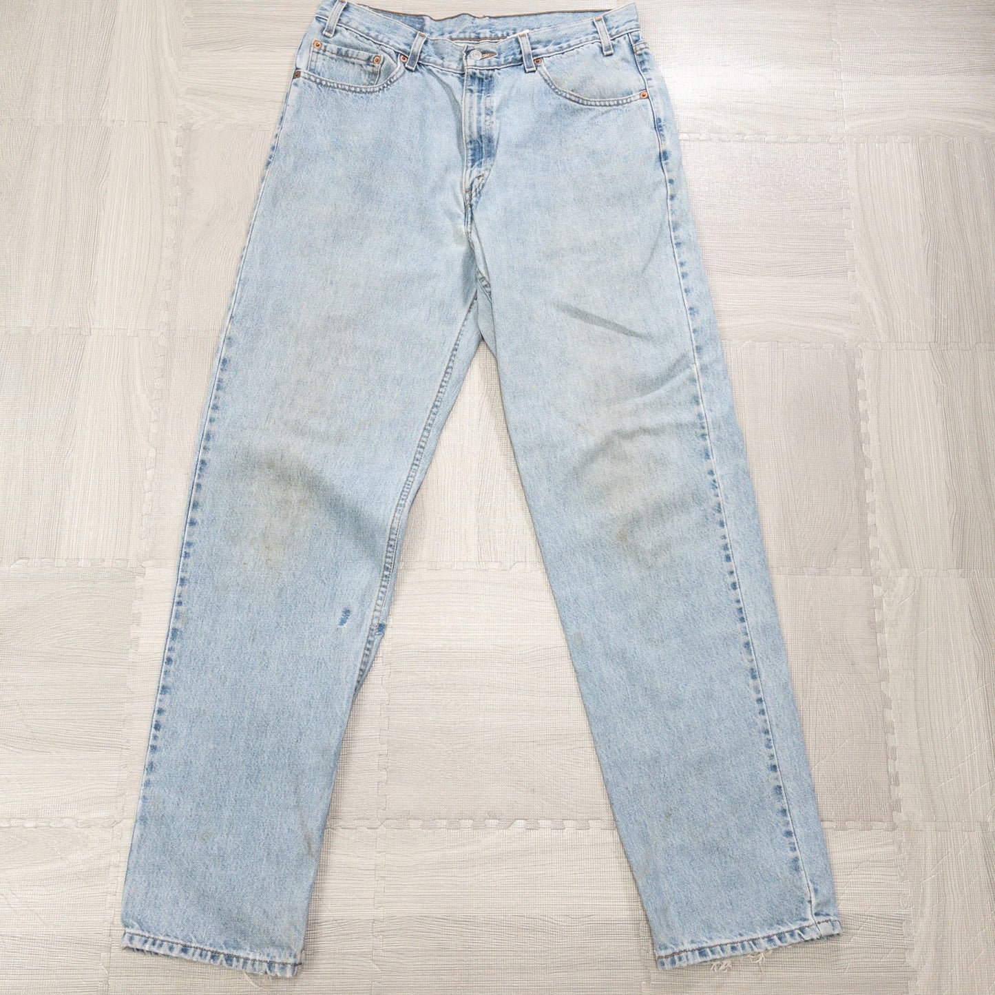 古着卸 現物まとめ売り 洗濯済み 90s リーバイス550 ダメージ デニムパンツ 5本セット (W36-W38)