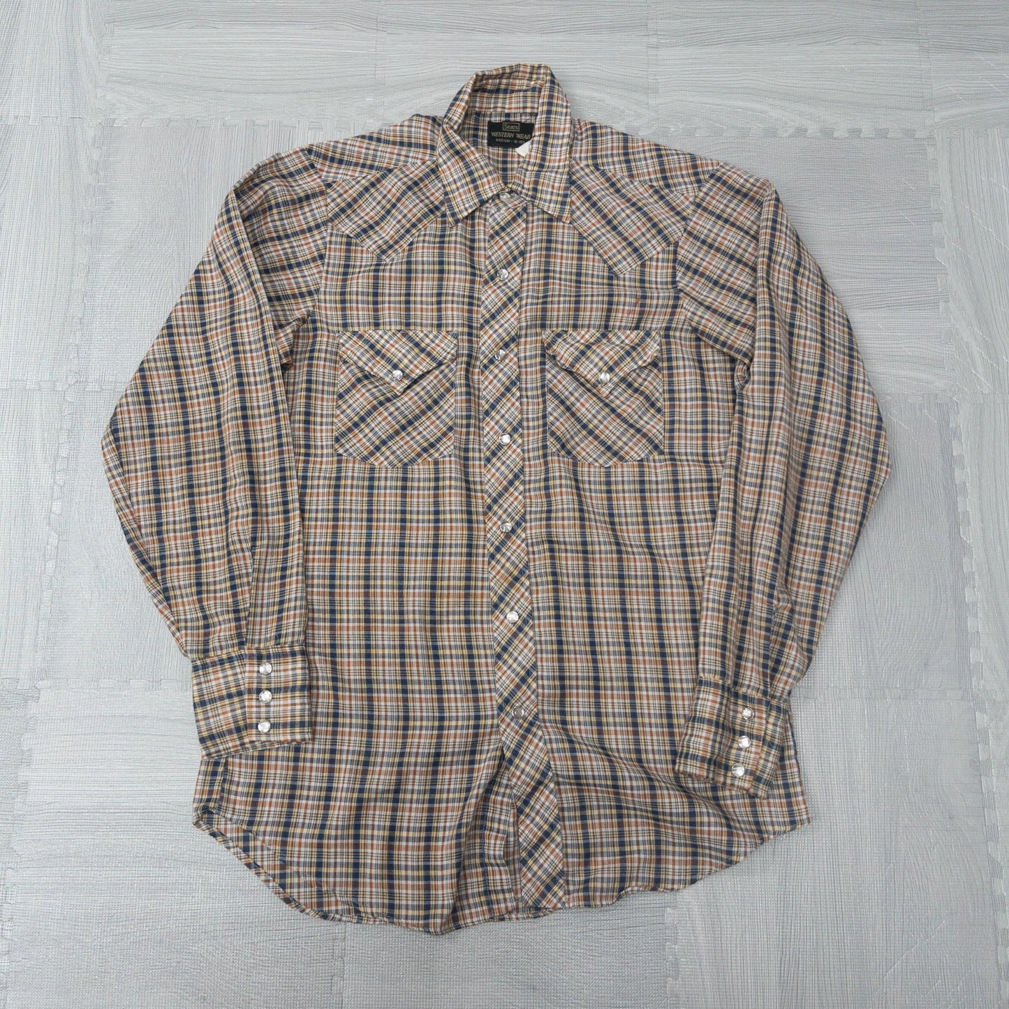 古着卸 現物まとめ売り 洗濯済み ブランドミックス ウエスタンシャツ 11枚セット (M-XL)ラングラー テキサス等