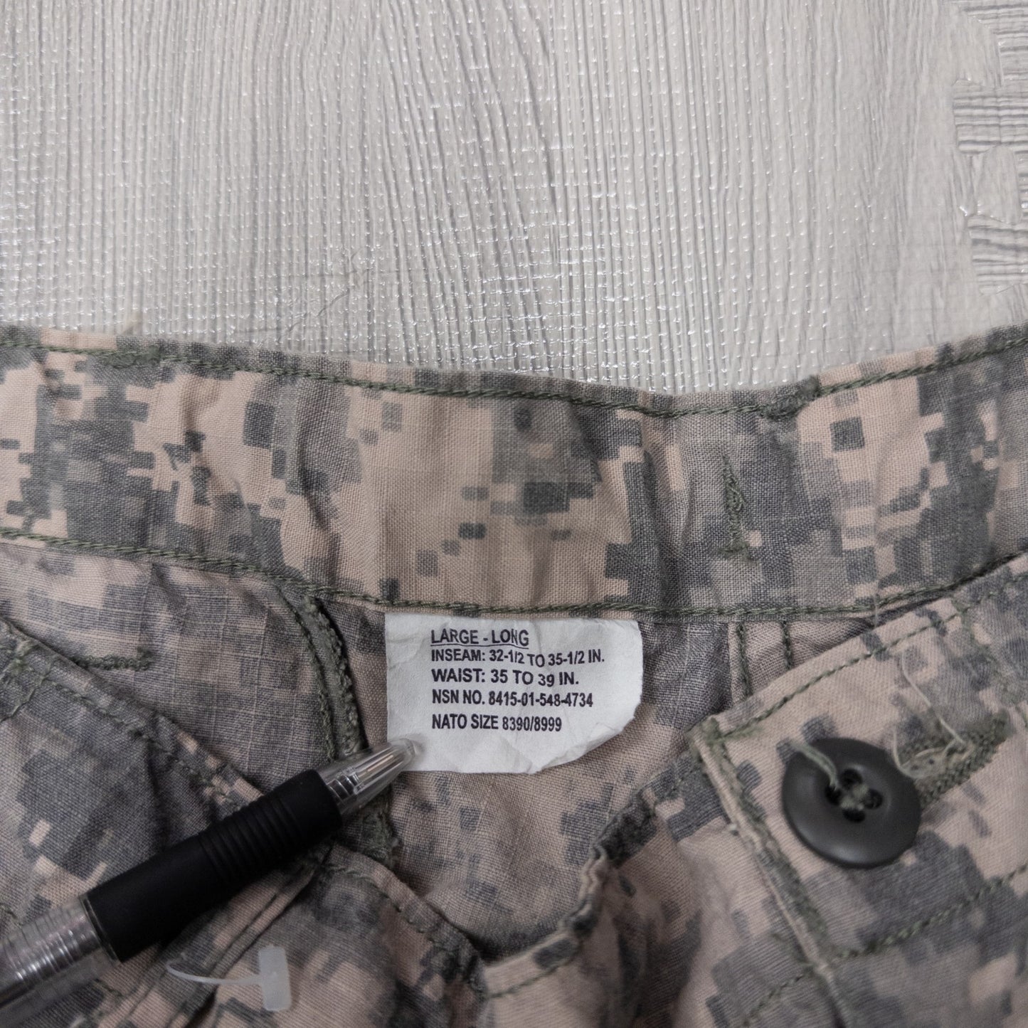 古着卸 現物まとめ売り 洗濯済み アメリカ軍 デジカモ デジタルカモ ミリタリー カーゴパンツ 8本セット (XS-L)