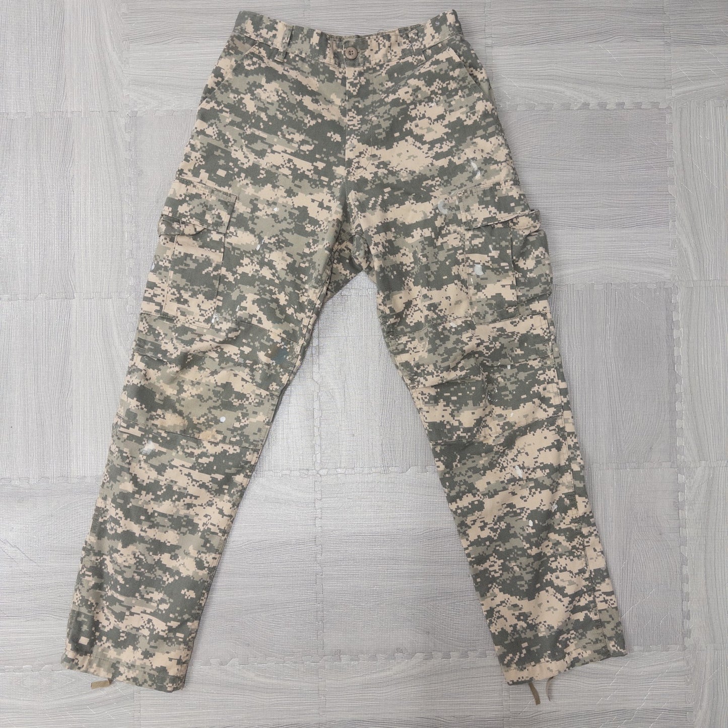 古着卸 現物まとめ売り 洗濯済み アメリカ軍 デジカモ デジタルカモ ミリタリー カーゴパンツ 8本セット (XS-L)