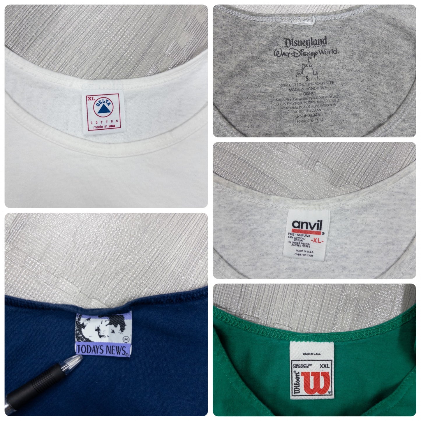 古着卸 現物まとめ売り 洗濯済み 90s ブランドミックス タンクトップ 20枚セット(S-XXXL)チャンピオン、ラッセル等