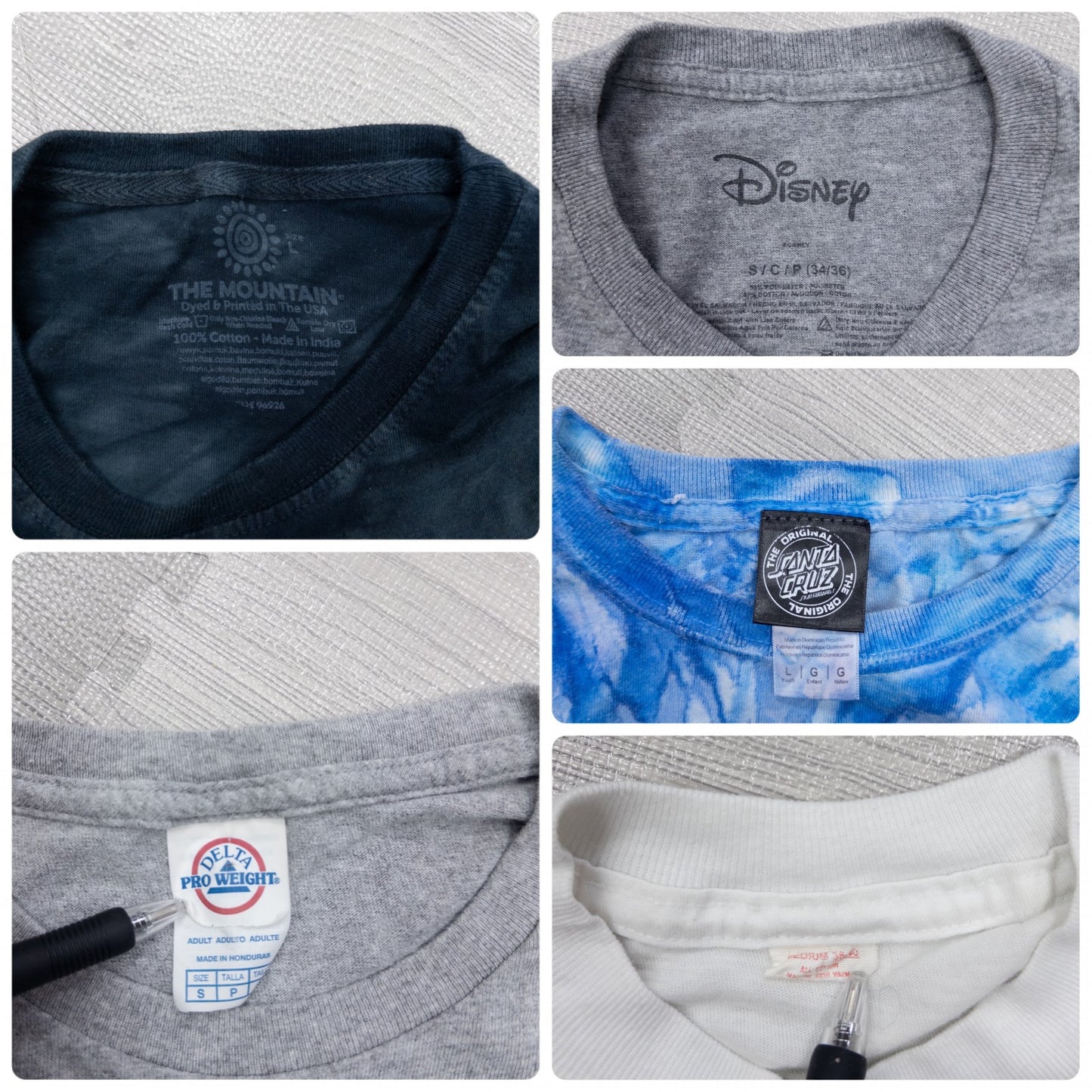古着卸 現物まとめ売り 洗濯済み USキッズ 半袖Tシャツ 20枚セット (S-XL)