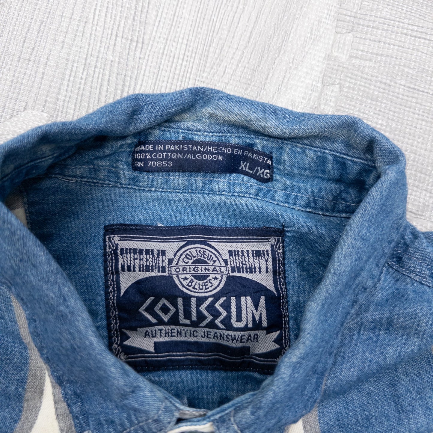 古着卸 現物まとめ売り 洗濯済み ブランドミックス ストライプシャツ 11枚セット (M-XXXL)アイゾッド、ラングラー等