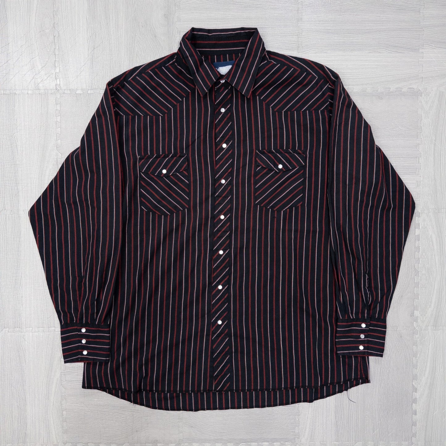 古着卸 現物まとめ売り 洗濯済み ブランドミックス ストライプシャツ 11枚セット (M-XXXL)アイゾッド、ラングラー等