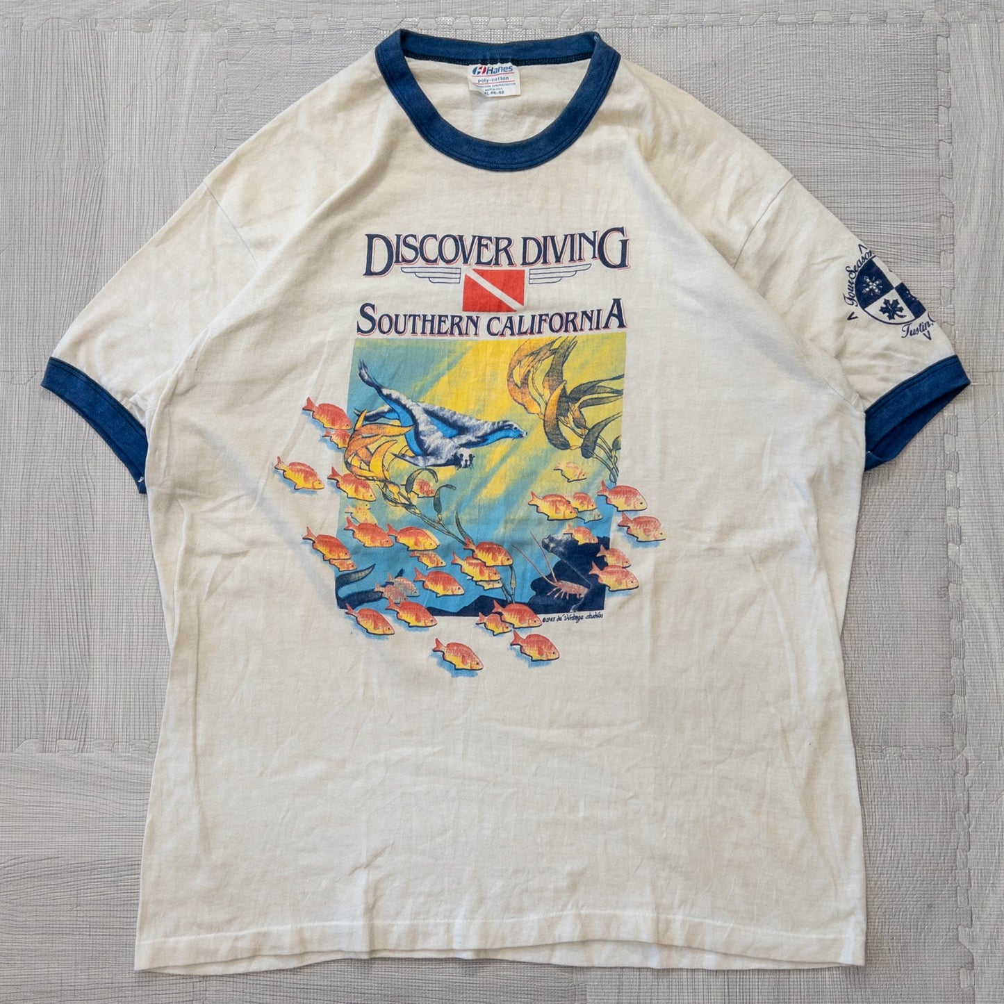 古着卸 現物まとめ売り 洗濯済み ビンテージ リンガーTシャツ 14枚セット (S-XL)