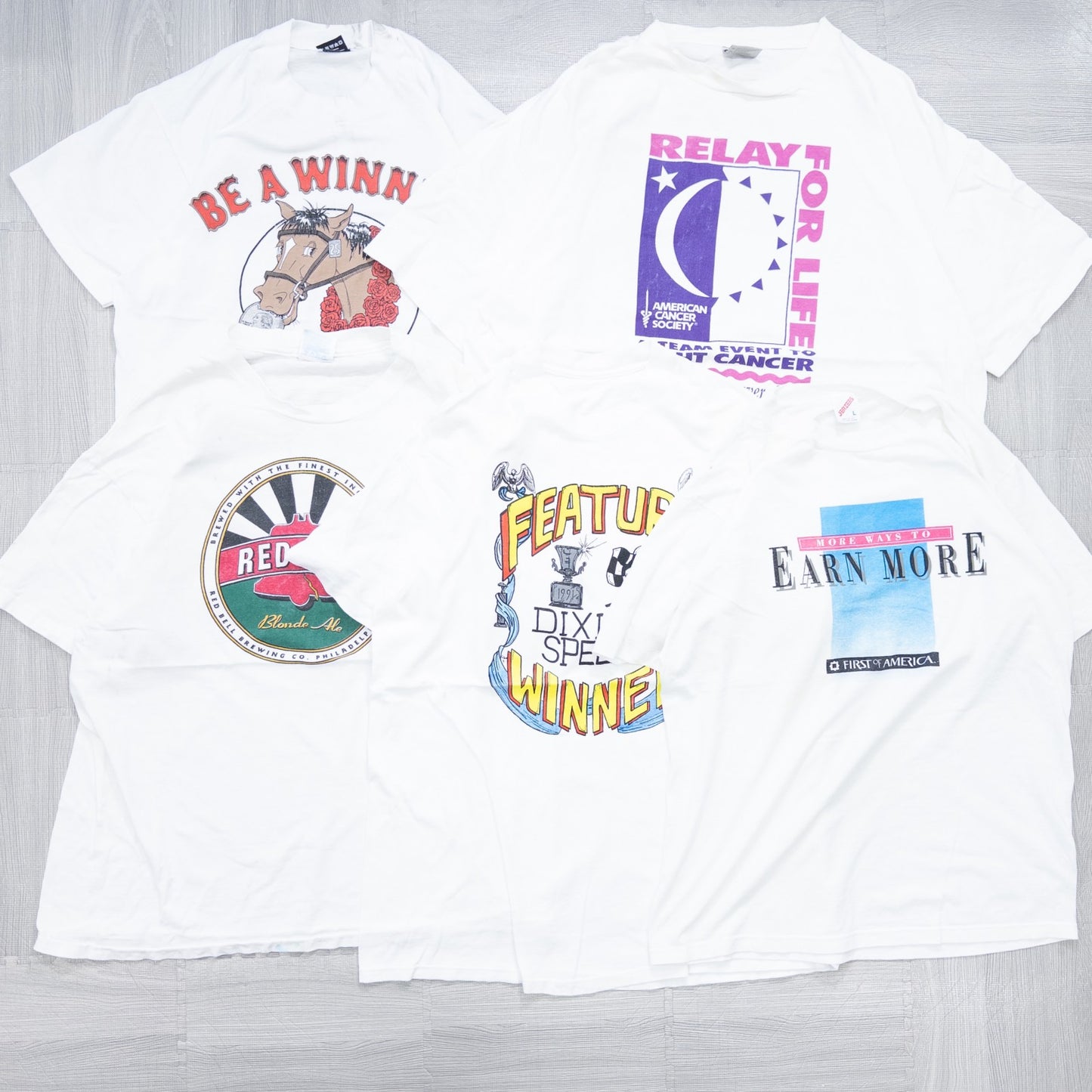 古着卸 現物まとめ売り 洗濯済み 90s シミあり白,グレーTシャツ 20枚セット(L-XXL)