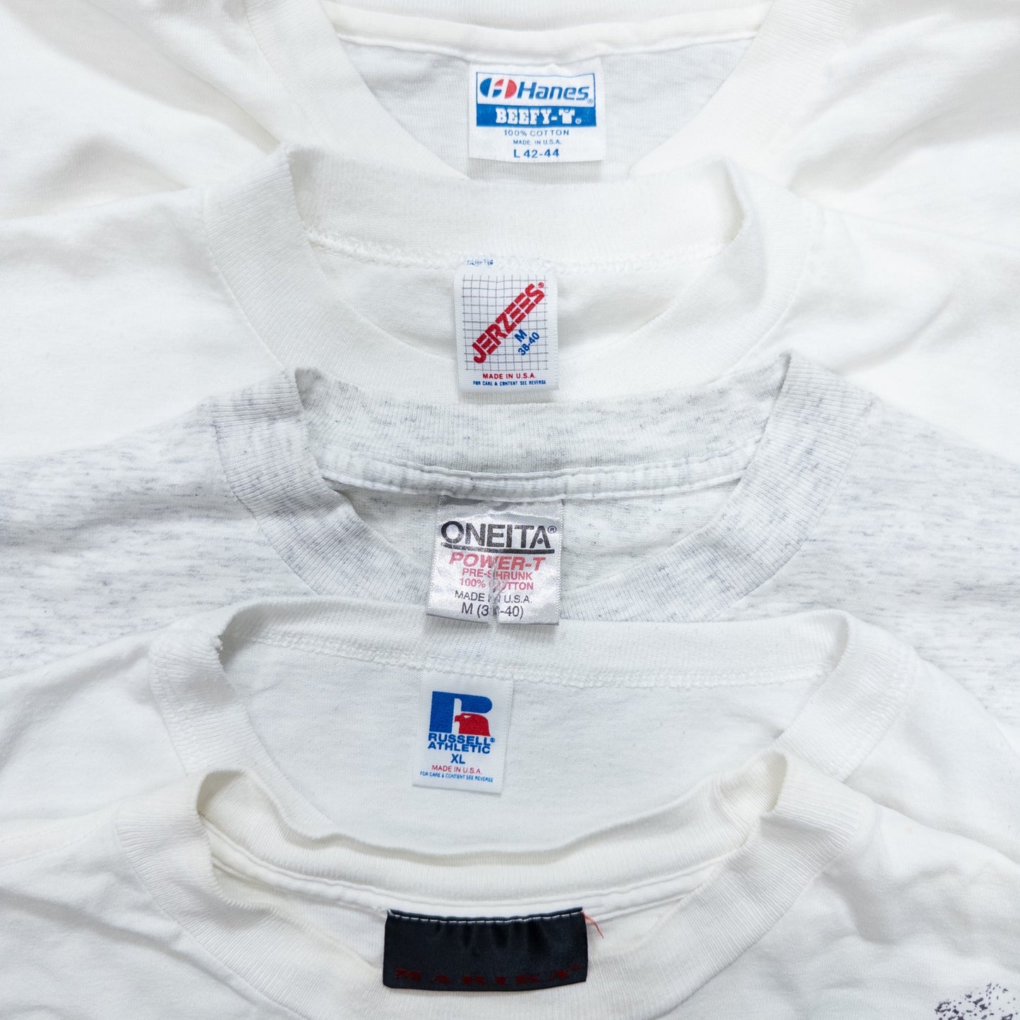 古着卸 現物まとめ売り 洗濯済み 90s 白、グレーTシャツ 20枚セット(M-XL)