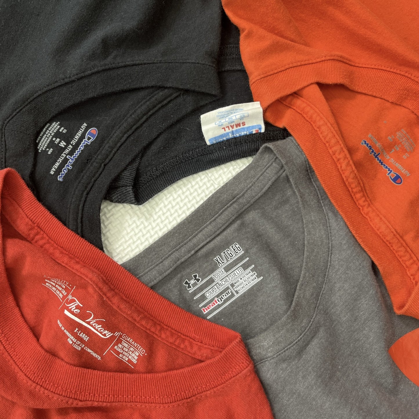 古着卸 現物まとめ売り 洗濯済み スポーツブランドミックス 半袖Tシャツ 20枚セット(S-XXL)ナイキ、チャンピオン等