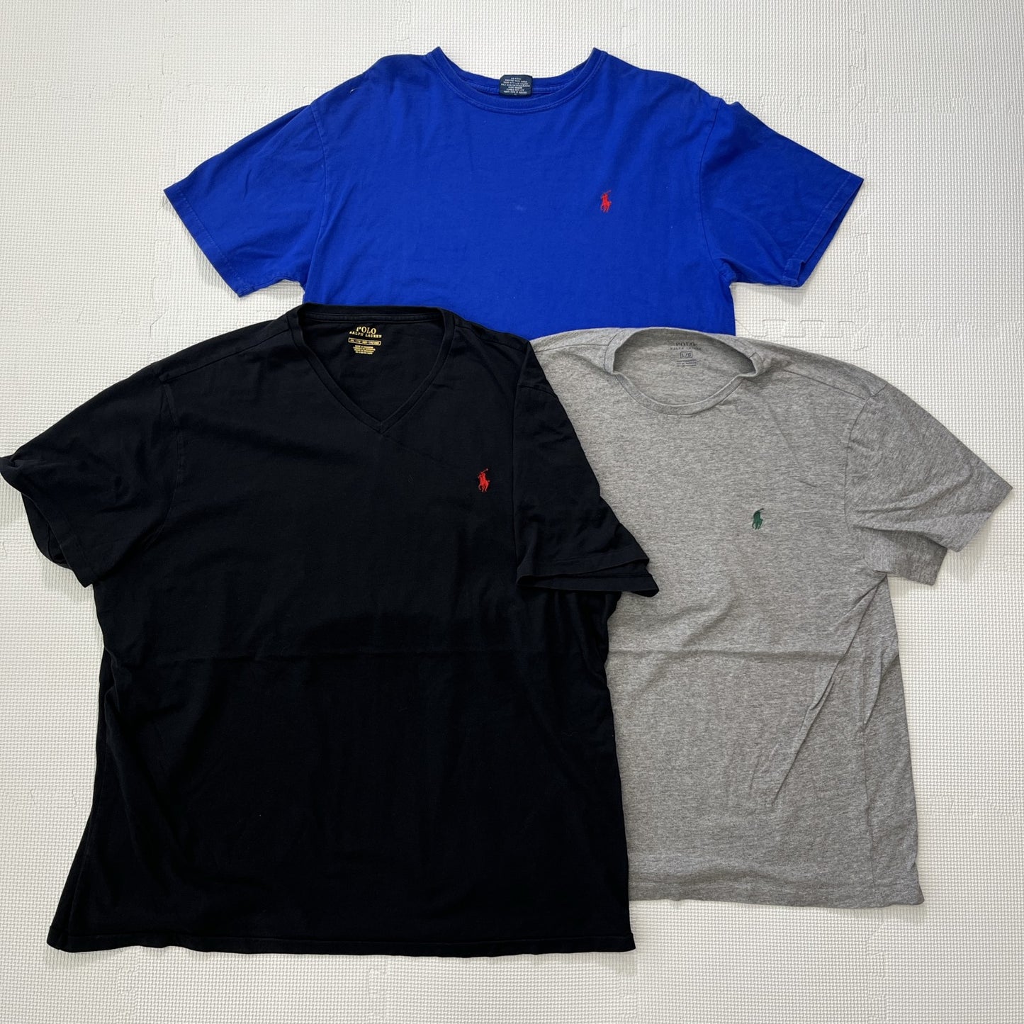 古着卸 現物まとめ売り 洗濯済み ラルフローレン 半袖Tシャツ 11枚セット(S-XXL)