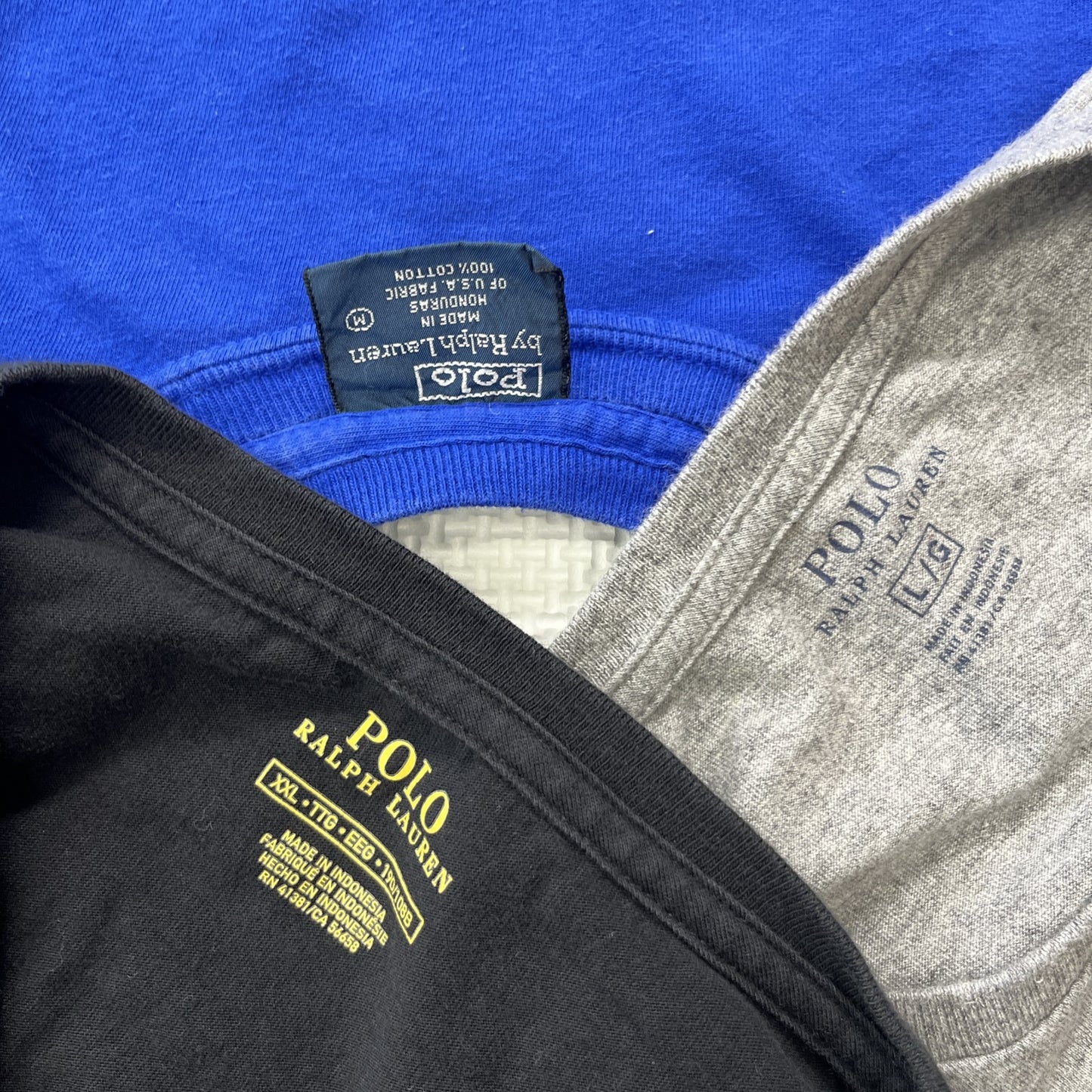古着卸 現物まとめ売り 洗濯済み ラルフローレン 半袖Tシャツ 11枚セット(S-XXL)