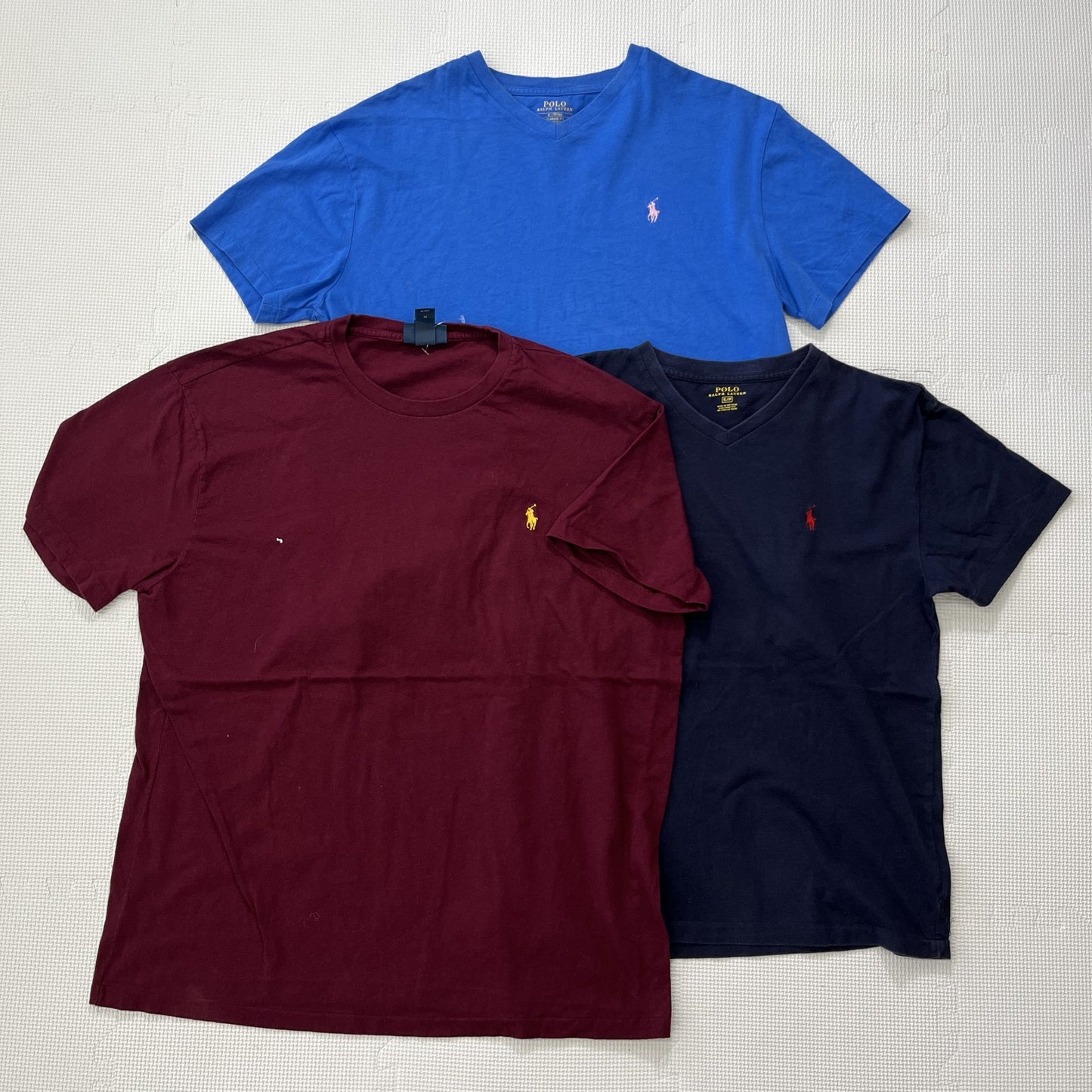 古着卸 現物まとめ売り 洗濯済み ラルフローレン 半袖Tシャツ 11枚セット(S-XXL)