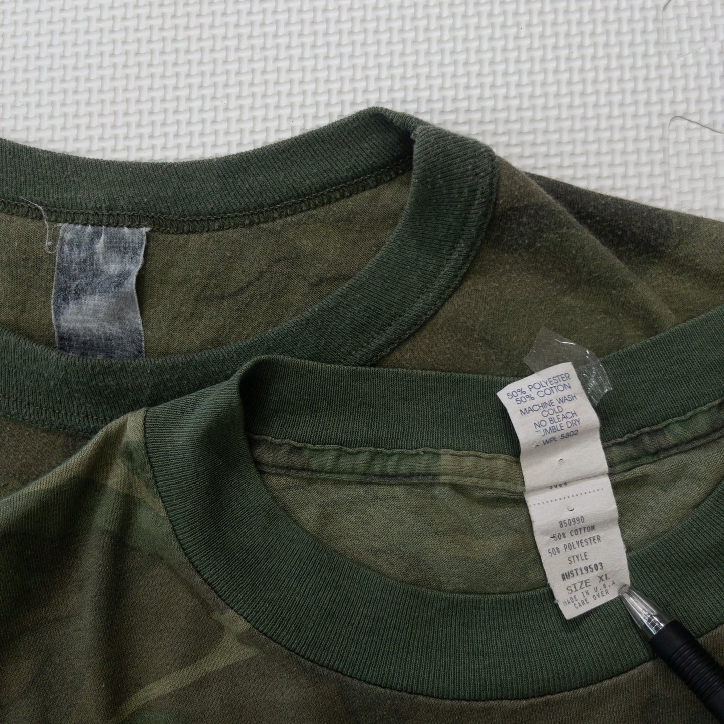 古着卸 現物まとめ売り 洗濯済み 迷彩Tシャツ 10枚セット(S-XXXL)
