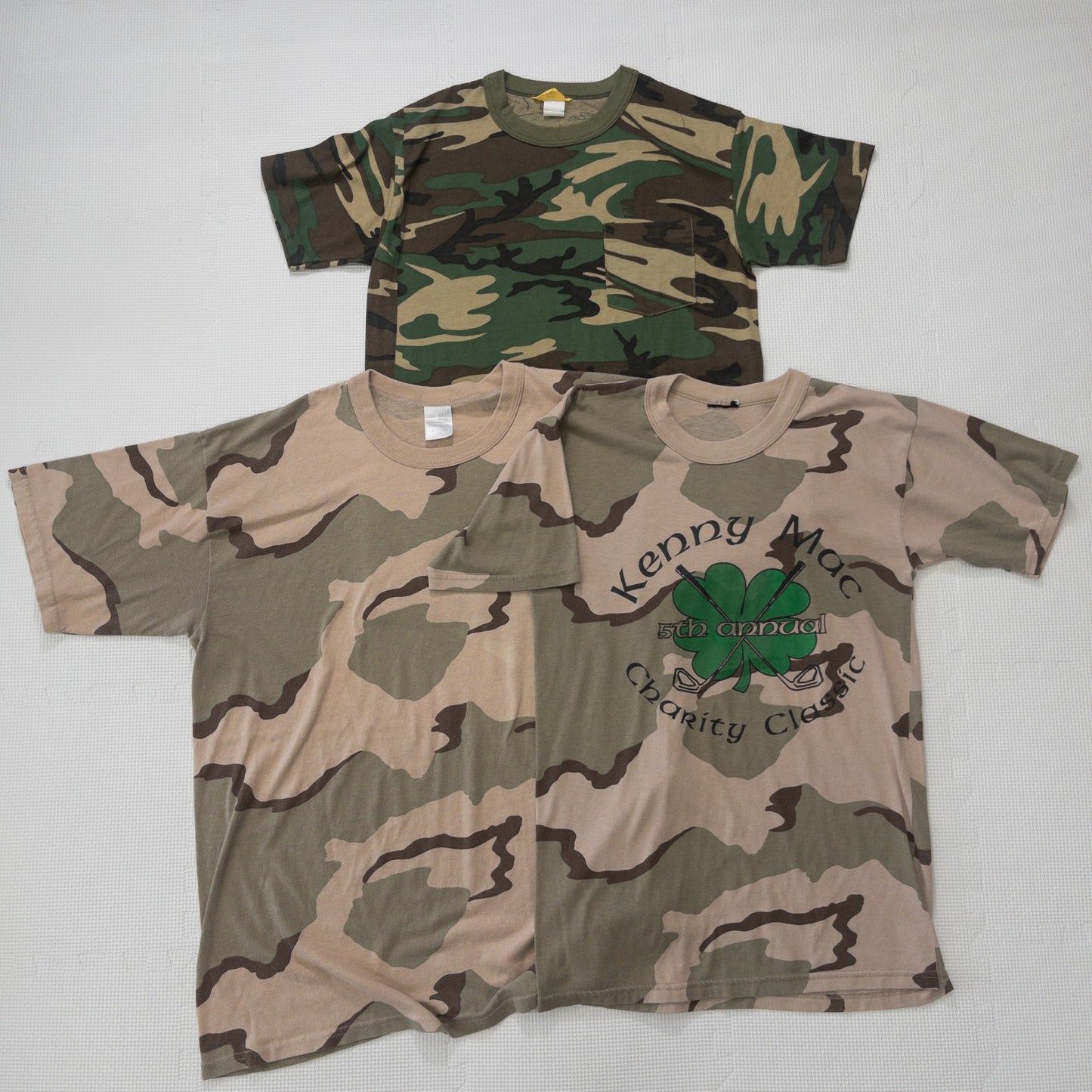 古着卸 現物まとめ売り 洗濯済み 迷彩Tシャツ 10枚セット(S-XXXL)