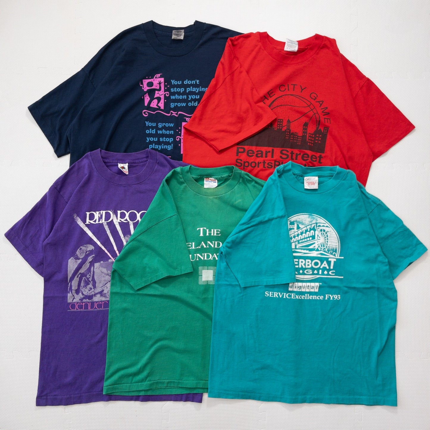 古着卸 現物まとめ売り 洗濯済み 90s 半袖Tシャツ シングルステッチ USA製 20枚セット(M-XXL)