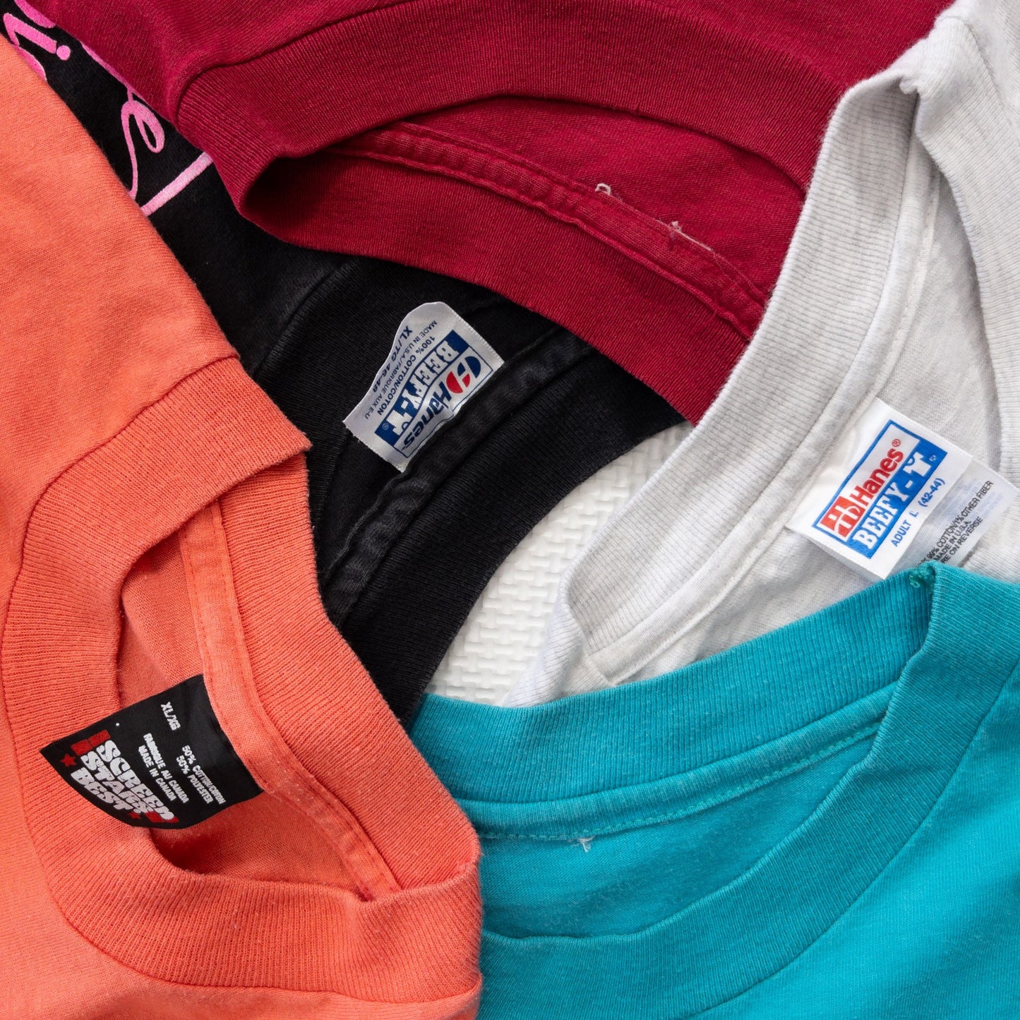 古着卸 現物まとめ売 洗濯済み 90s 半袖Tシャツ シングルステッチ USA製 20枚セット(M-XXL)