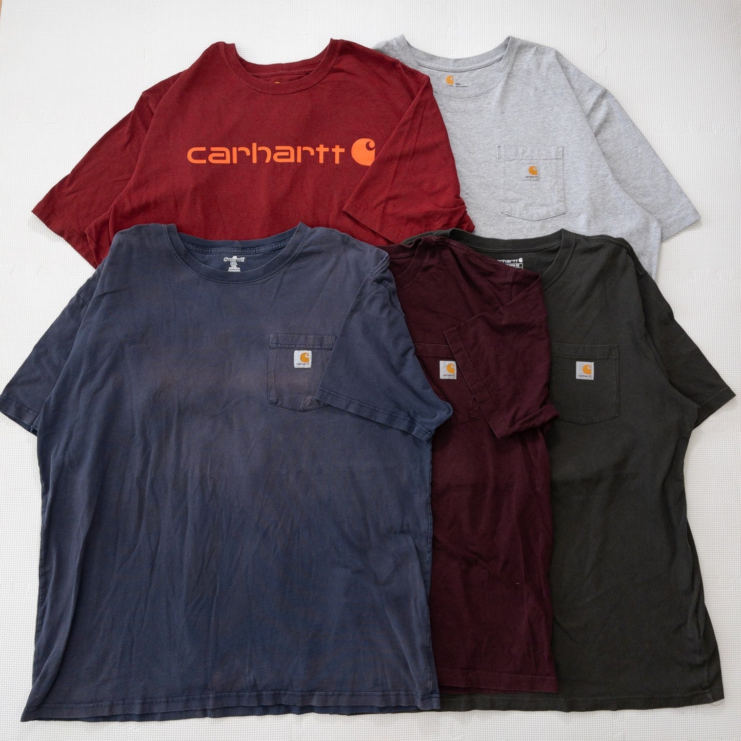古着卸 現物まとめ売り 洗濯済 カーハートビックサイズ半袖TシャツL以上 20枚セット(L-XXXL)