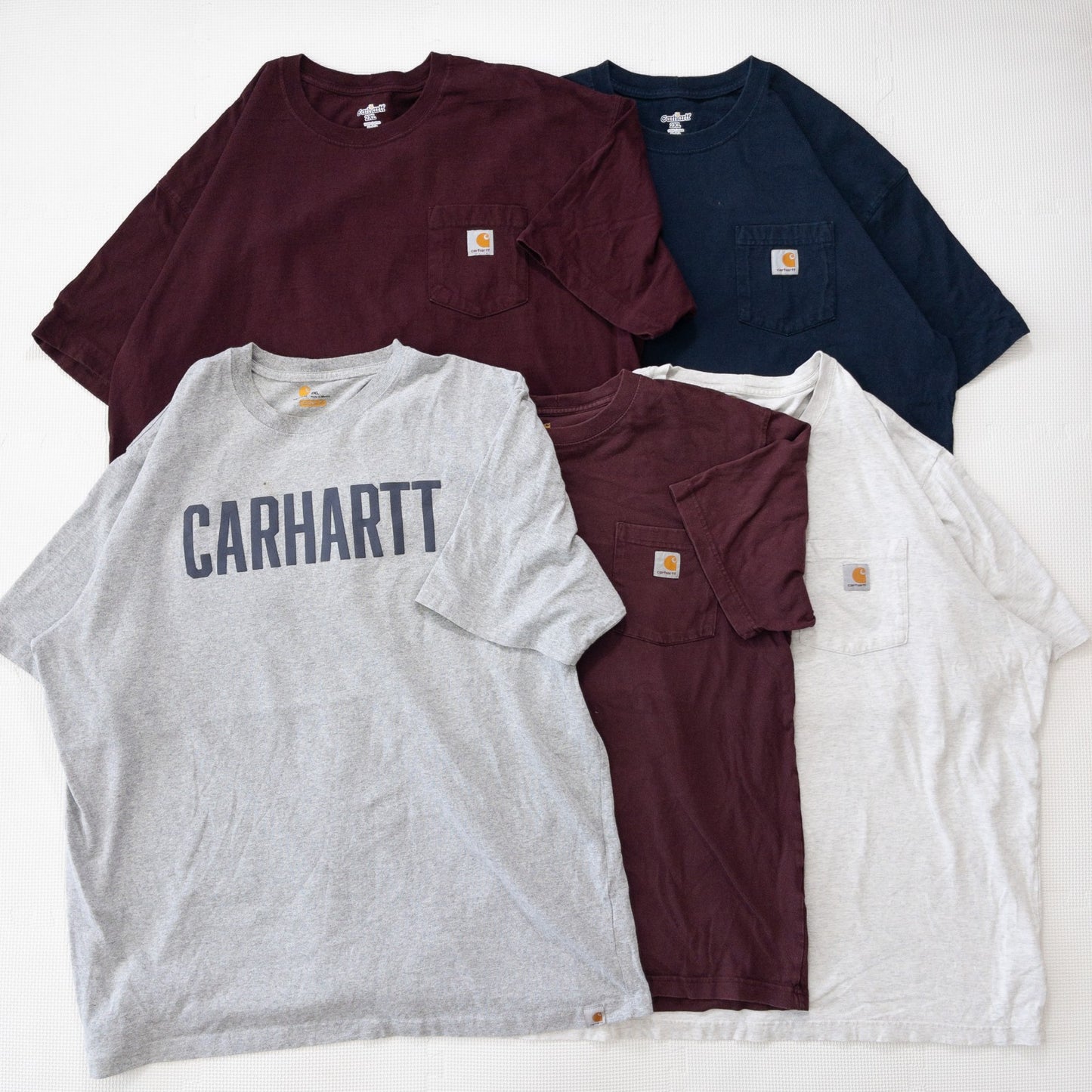 古着卸 現物まとめ売り 洗濯済 カーハートビックサイズ半袖TシャツL以上 20枚セット(L-XXXL)