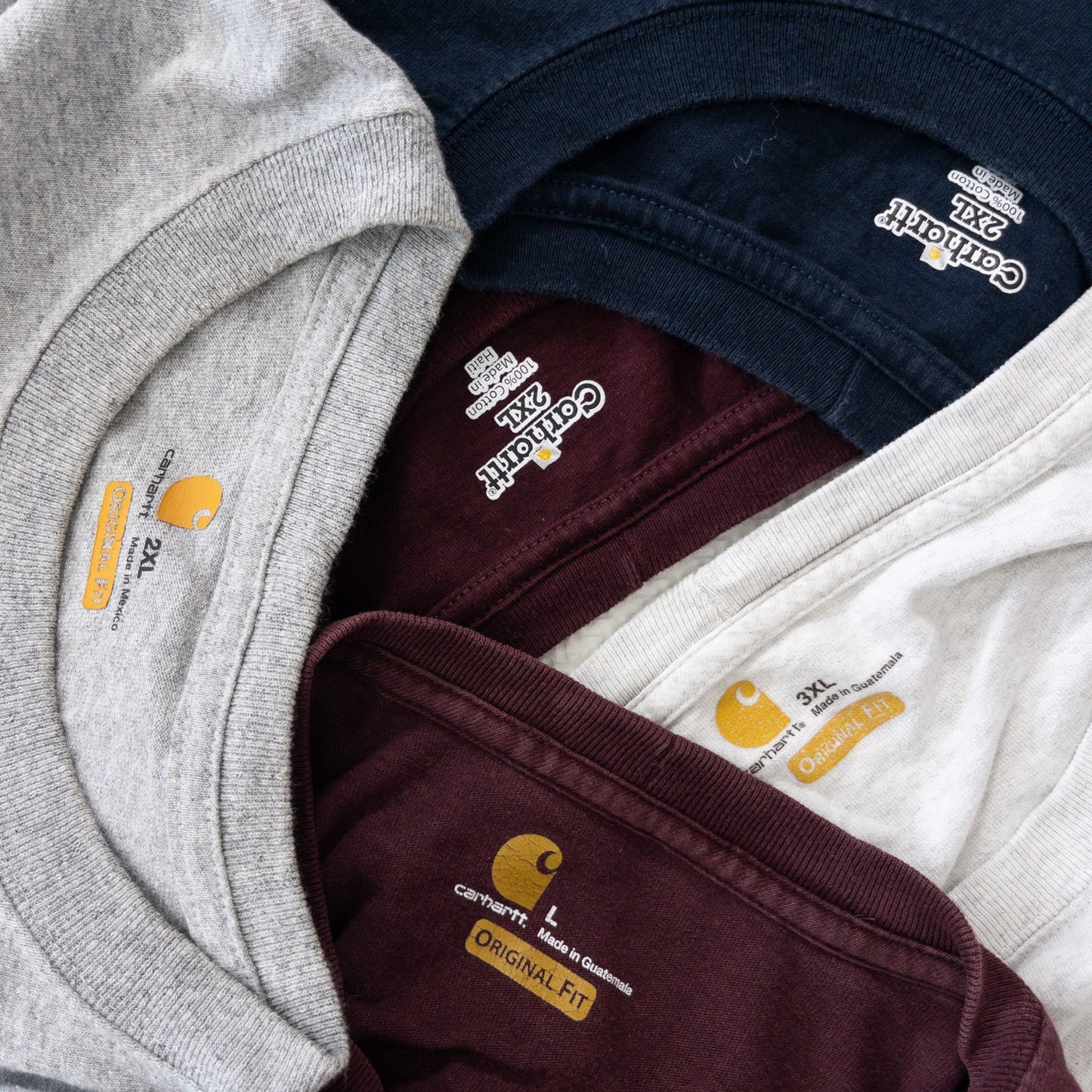 古着卸 現物まとめ売り 洗濯済 カーハートビックサイズ半袖TシャツL以上 20枚セット(L-XXXL)