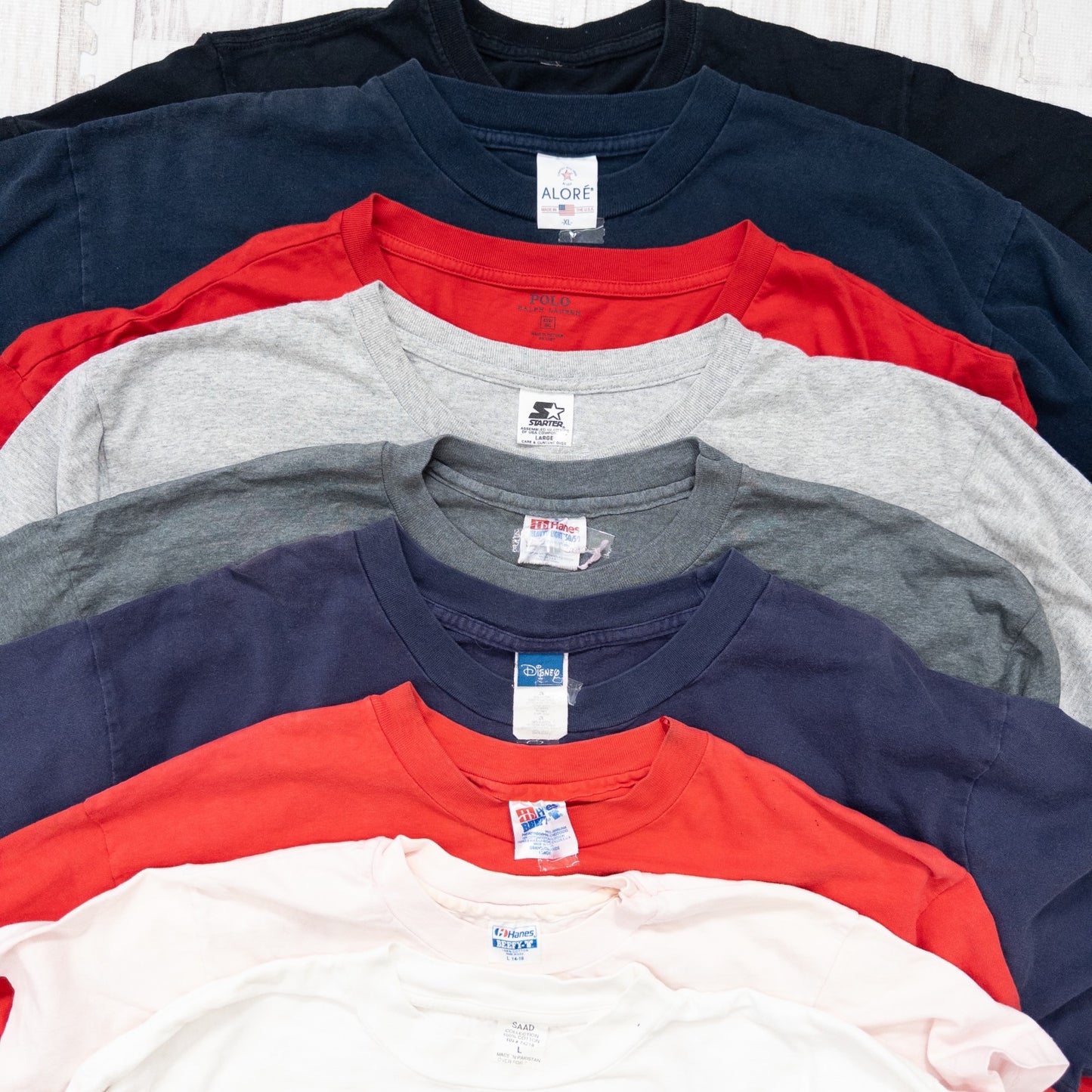 古着卸 現物まとめ売り 洗濯済み 特価 USA 半袖Tシャツ 36枚セット(S-XXXXL)