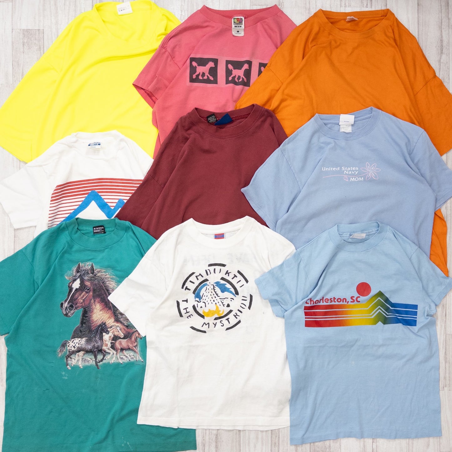 古着卸 現物まとめ売り 洗濯済み 特価 USA 半袖Tシャツ 36枚セット(S-XXXXL)