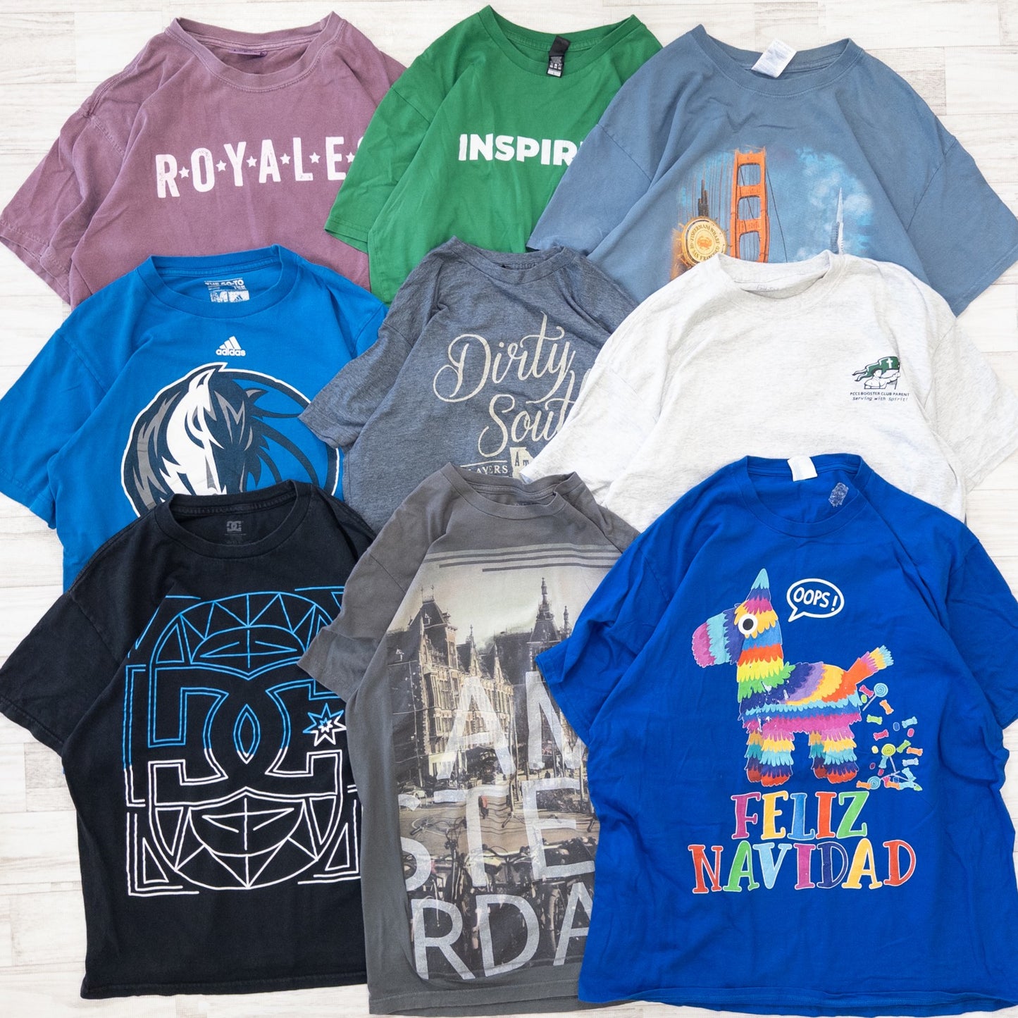 古着卸 現物まとめ売り 洗濯済み 特価 USA半袖Tシャツ 36枚セット(S-XL)