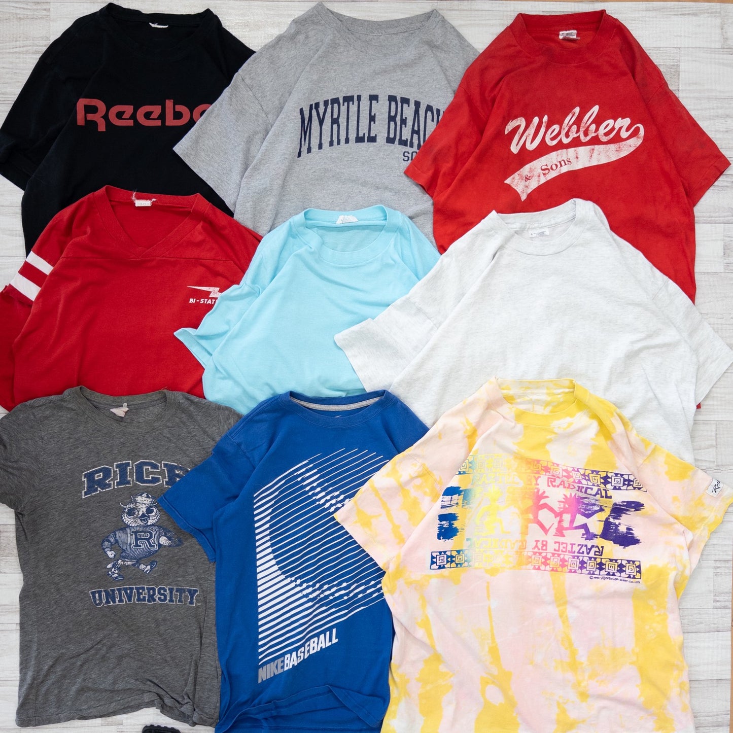 古着卸 現物まとめ売り 洗濯済み 特価 USA 半袖Tシャツ 36枚セット(S-XXXL)