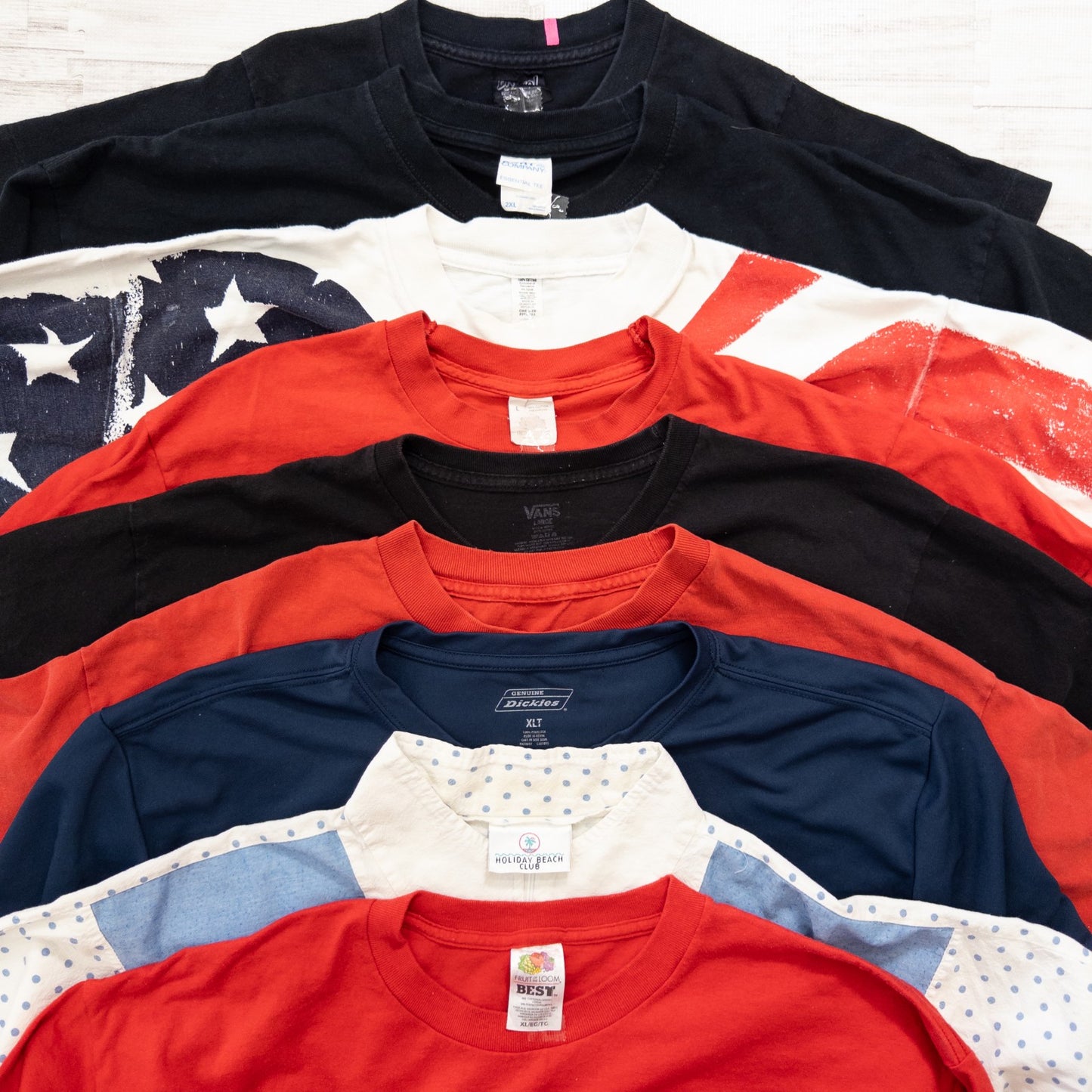 古着卸 現物まとめ売り 洗濯済み 特価 USA 半袖Tシャツ 36枚セット(S-XXL)