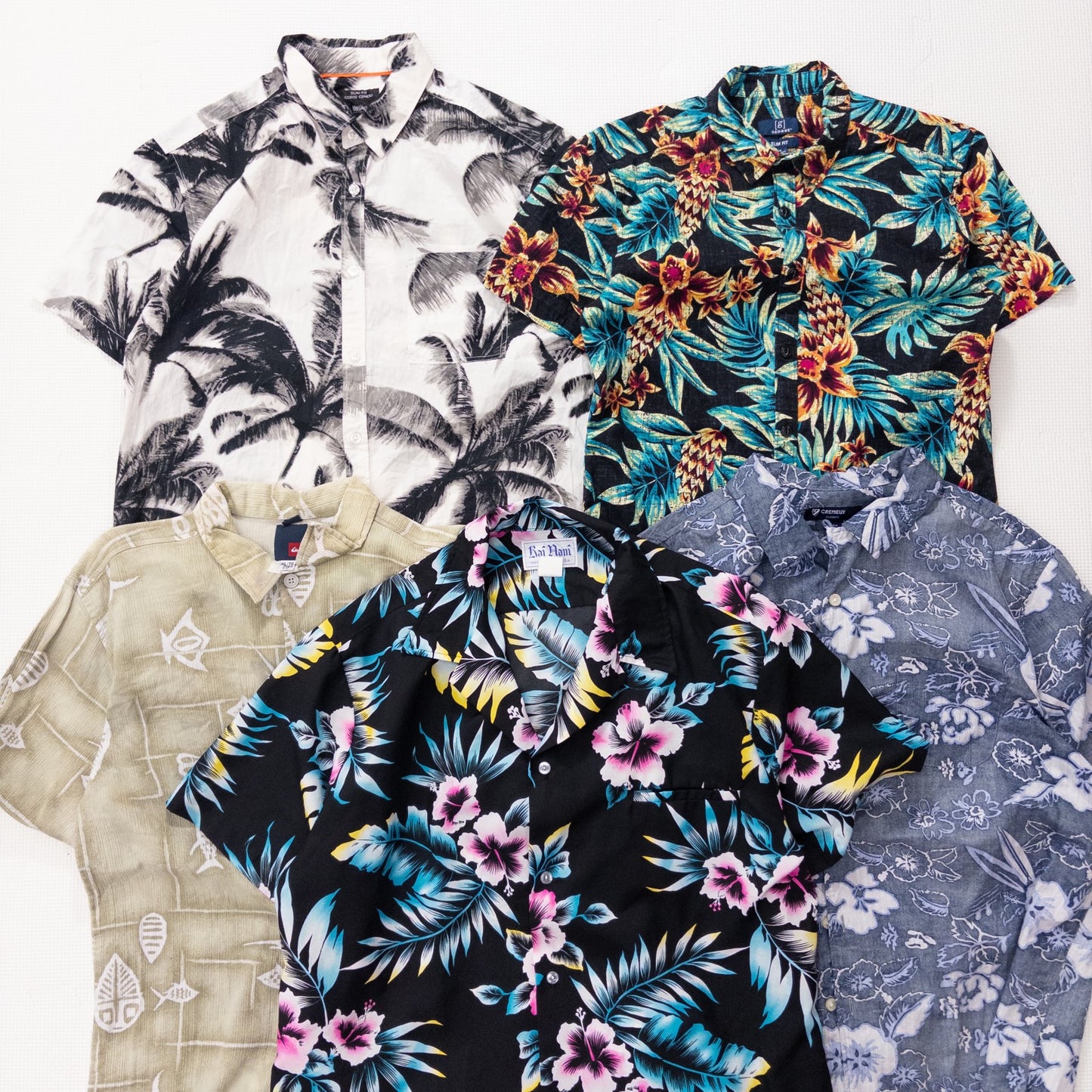 古着卸 現物まとめ売り 洗濯済み アロハシャツ 20枚セット(XS-XXXL)