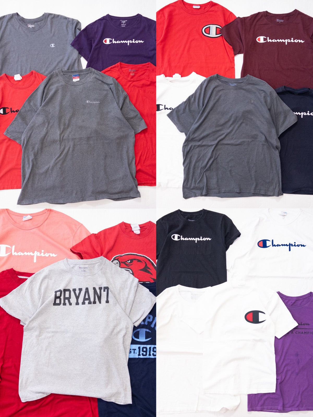 古着卸 現物まとめ売り 洗濯済み 特価 champion チャンピオン 半袖Tシャツ 20枚セット(S-XXXXL)